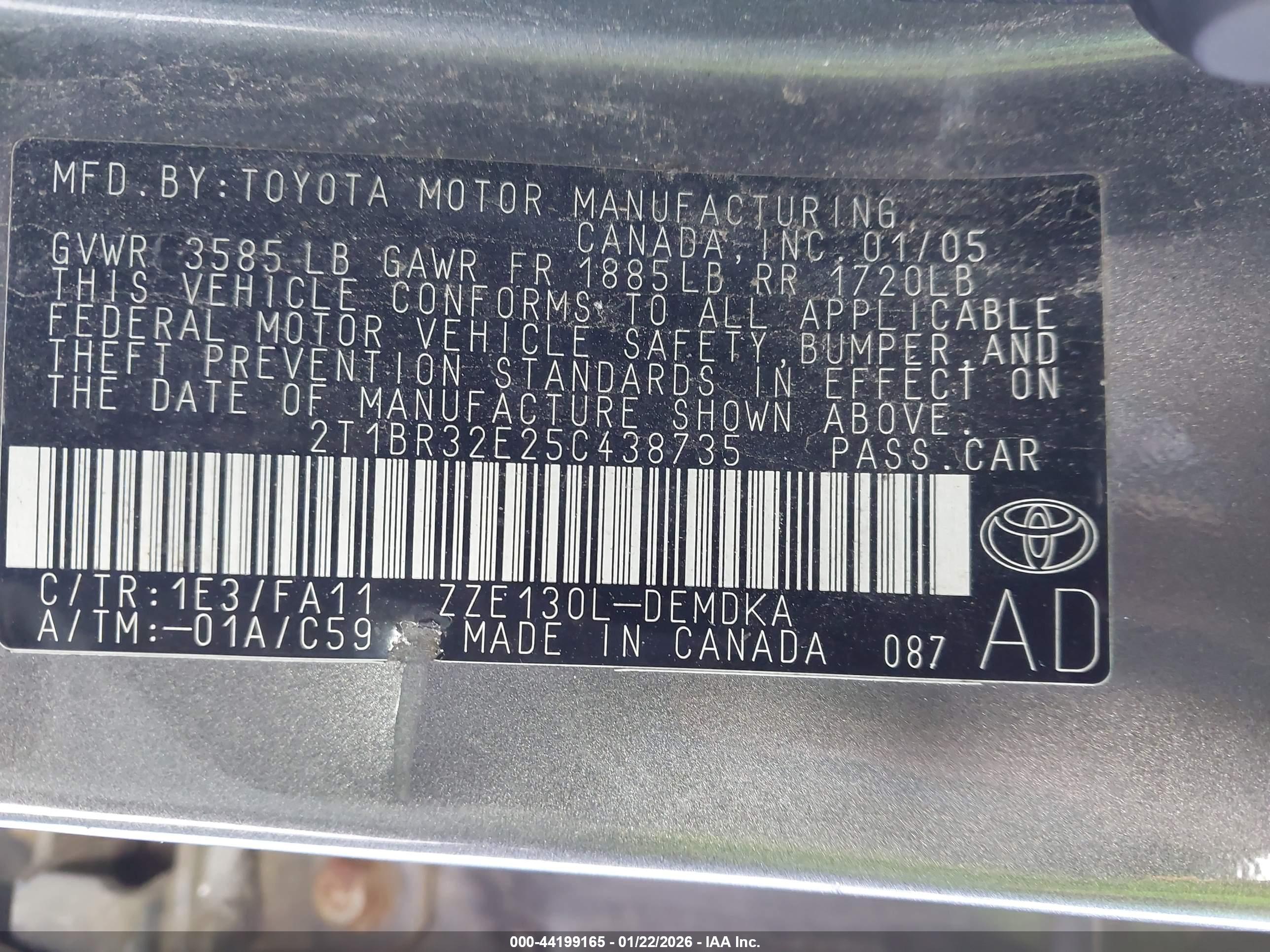TOYOTA COROLLA image 9