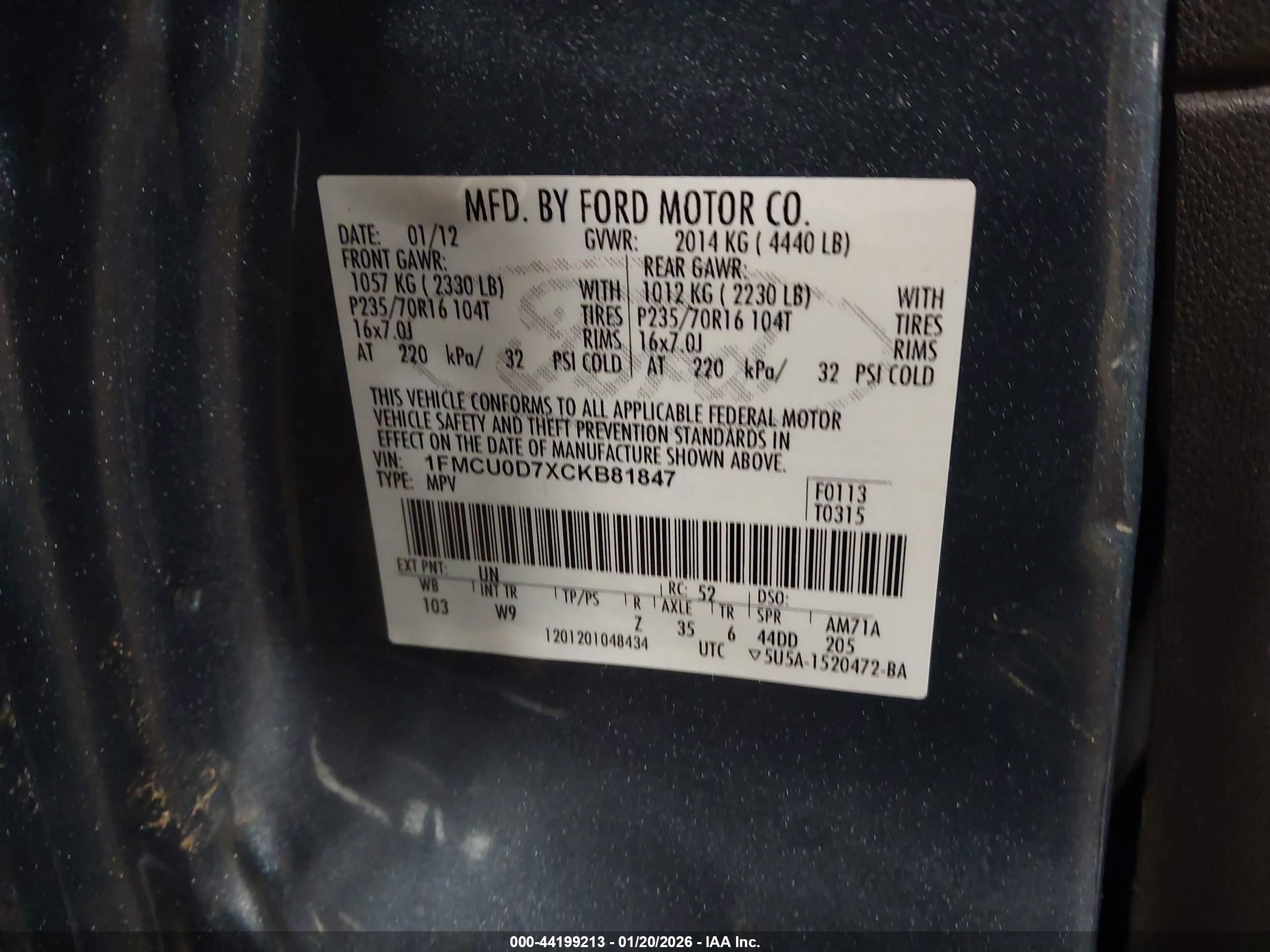 FORD ESCAPE image 9