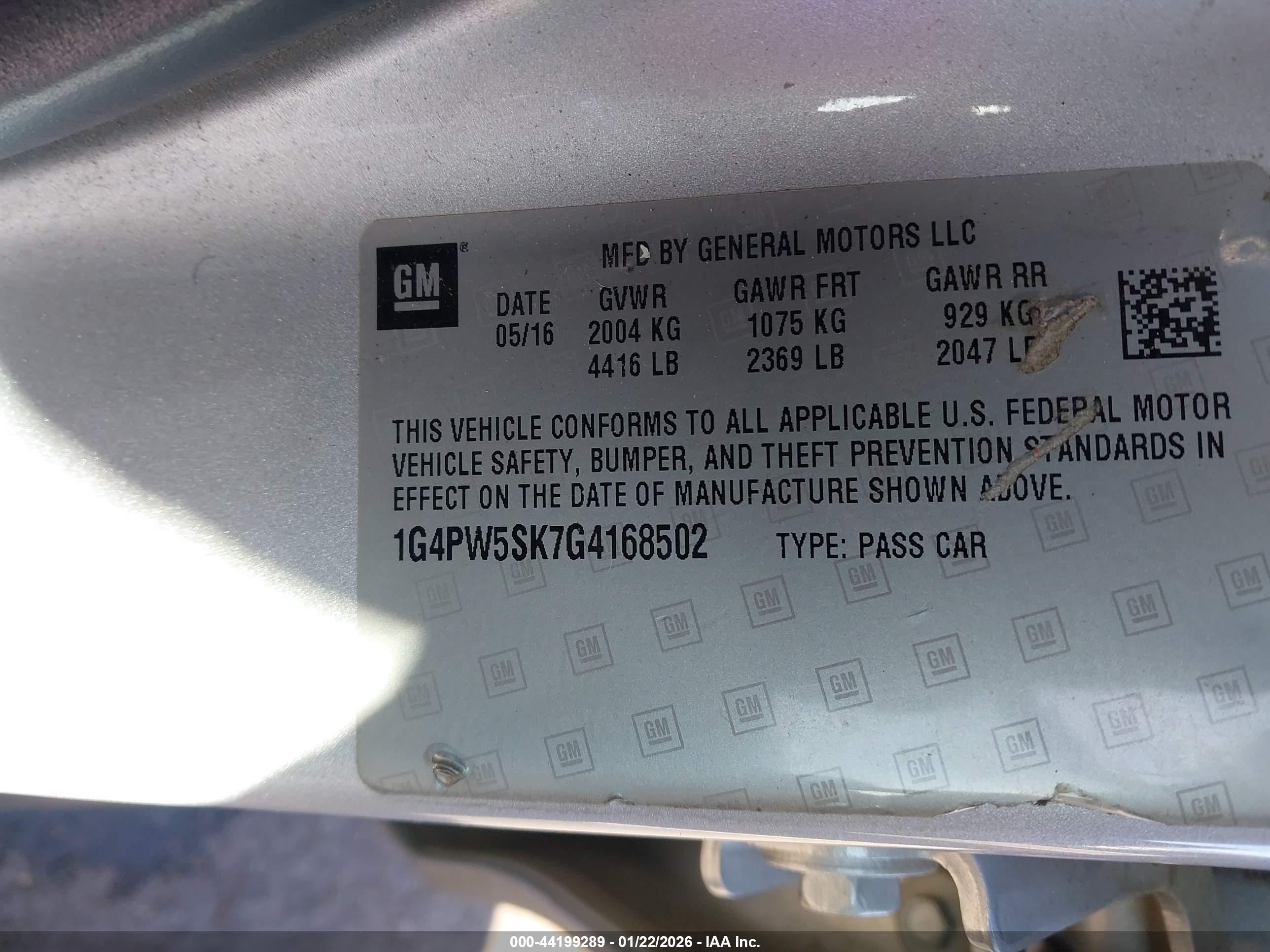 BUICK VERANO image 9