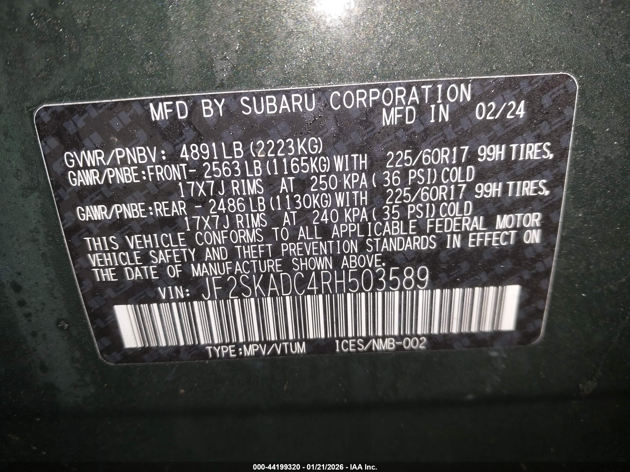 SUBARU FORESTER image 9