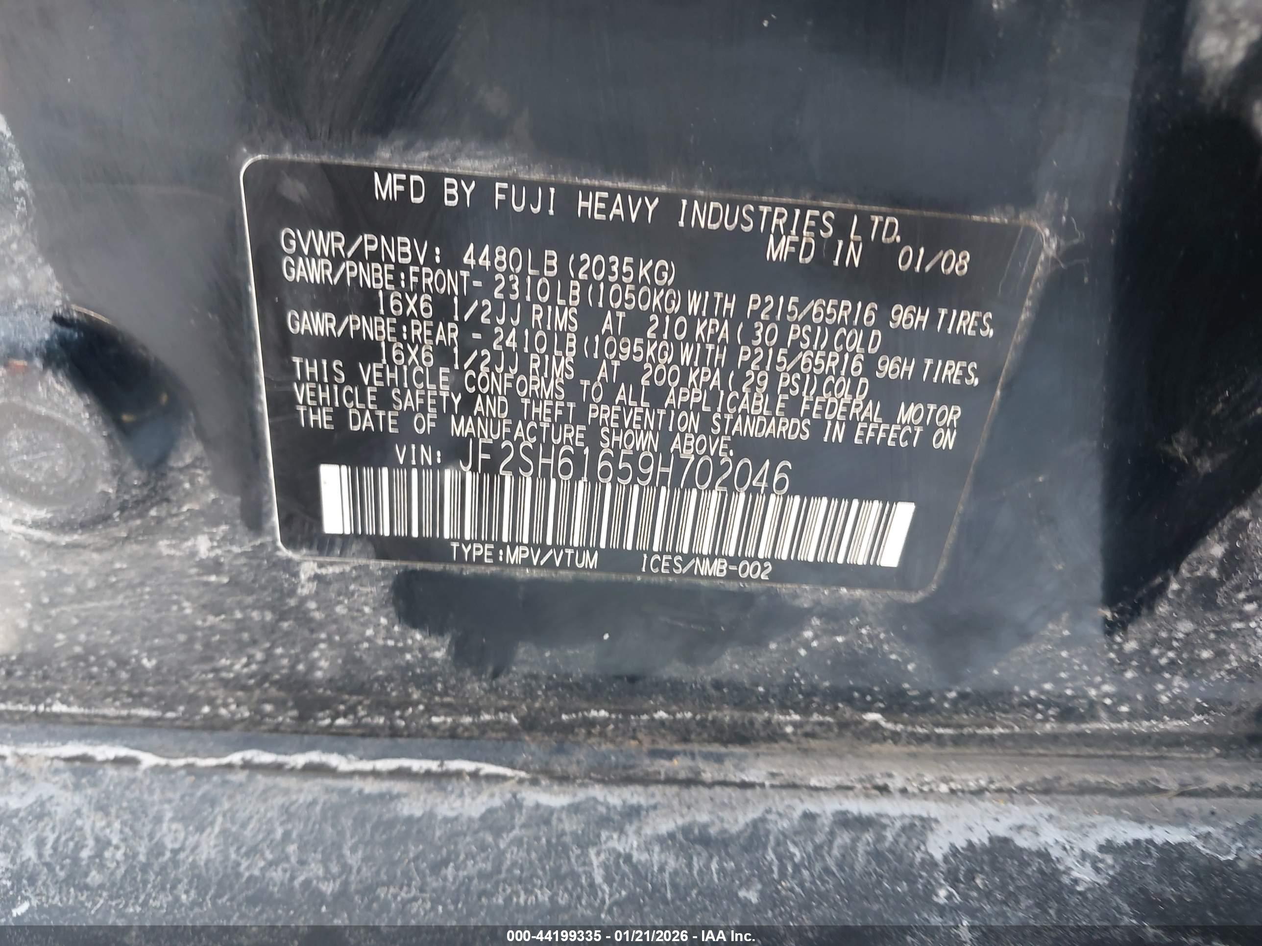 SUBARU FORESTER image 9