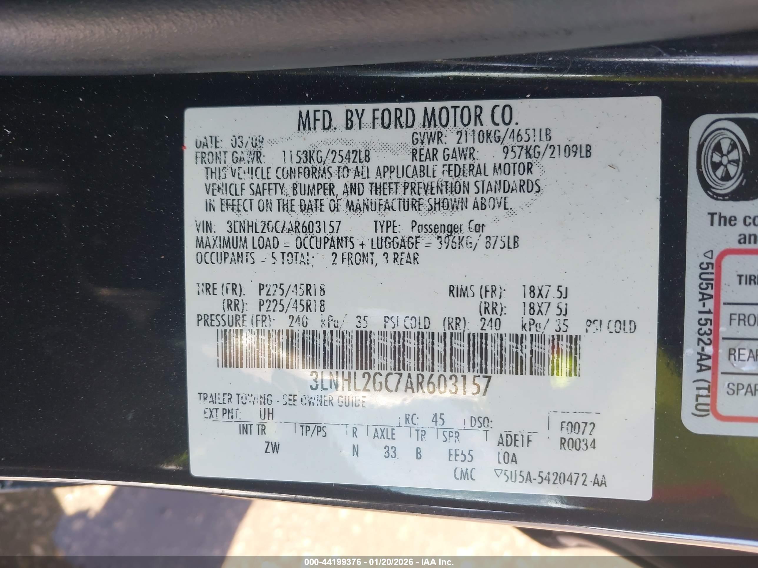 LINCOLN MKZ image 9