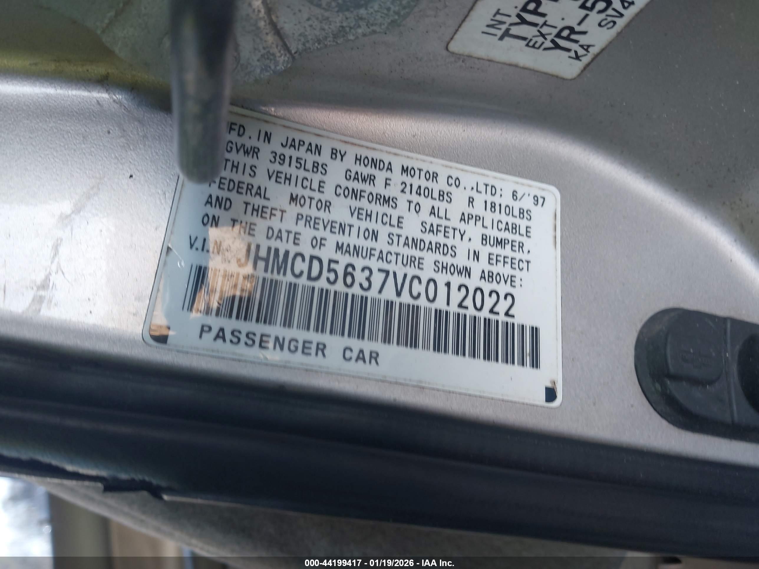 HONDA ACCORD image 9