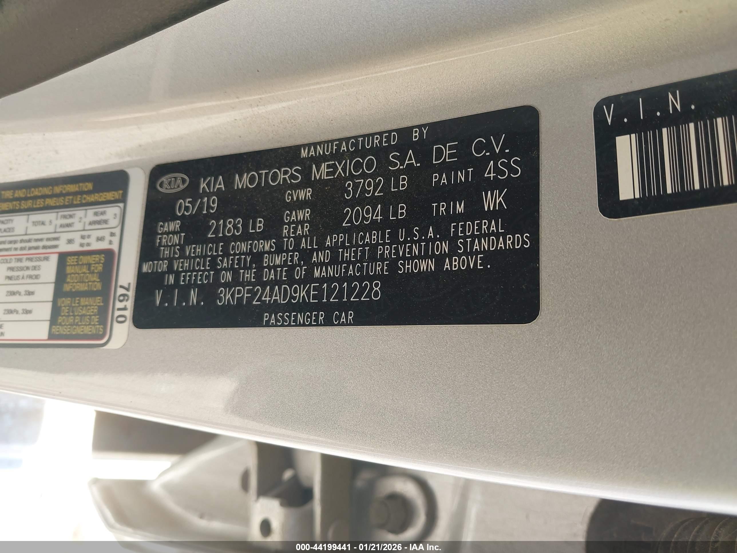 KIA FORTE image 9