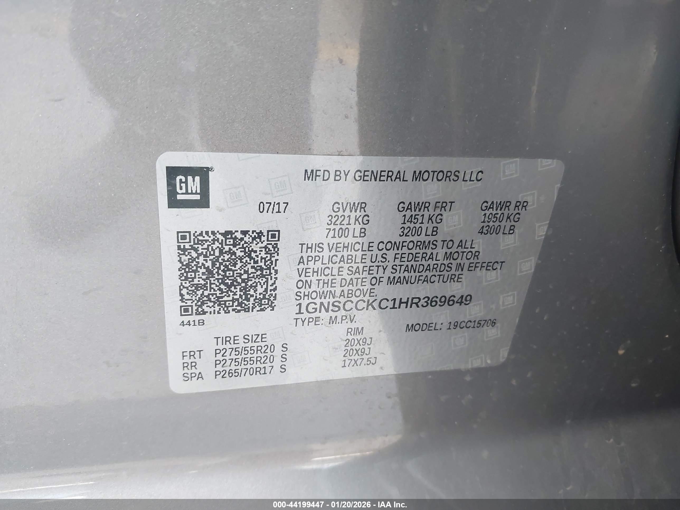CHEVROLET TAHOE image 9