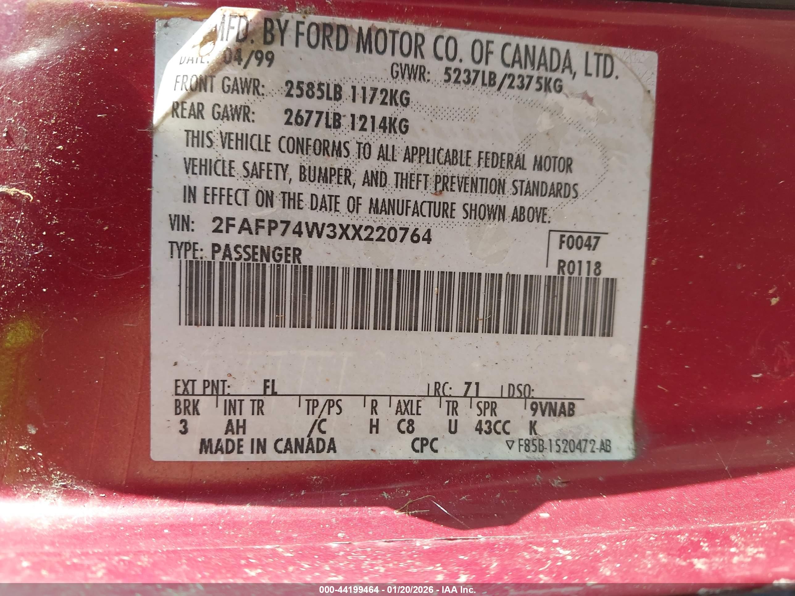 FORD CROWN image 9