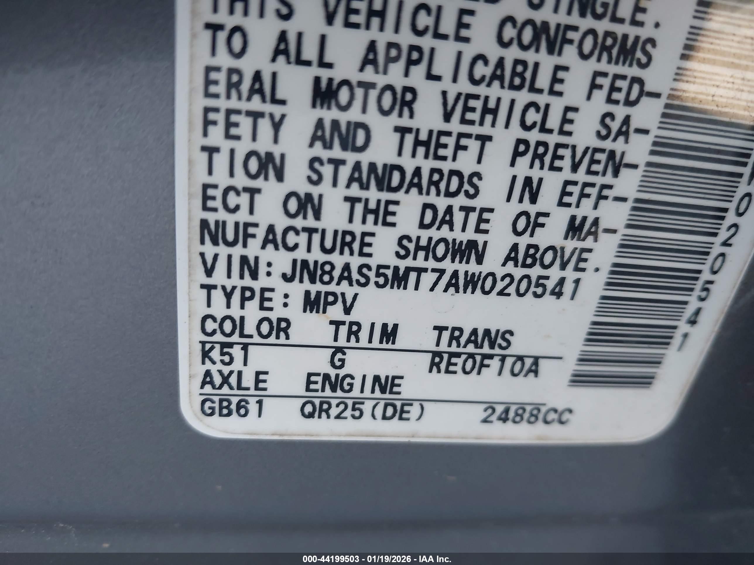 NISSAN ROGUE image 9