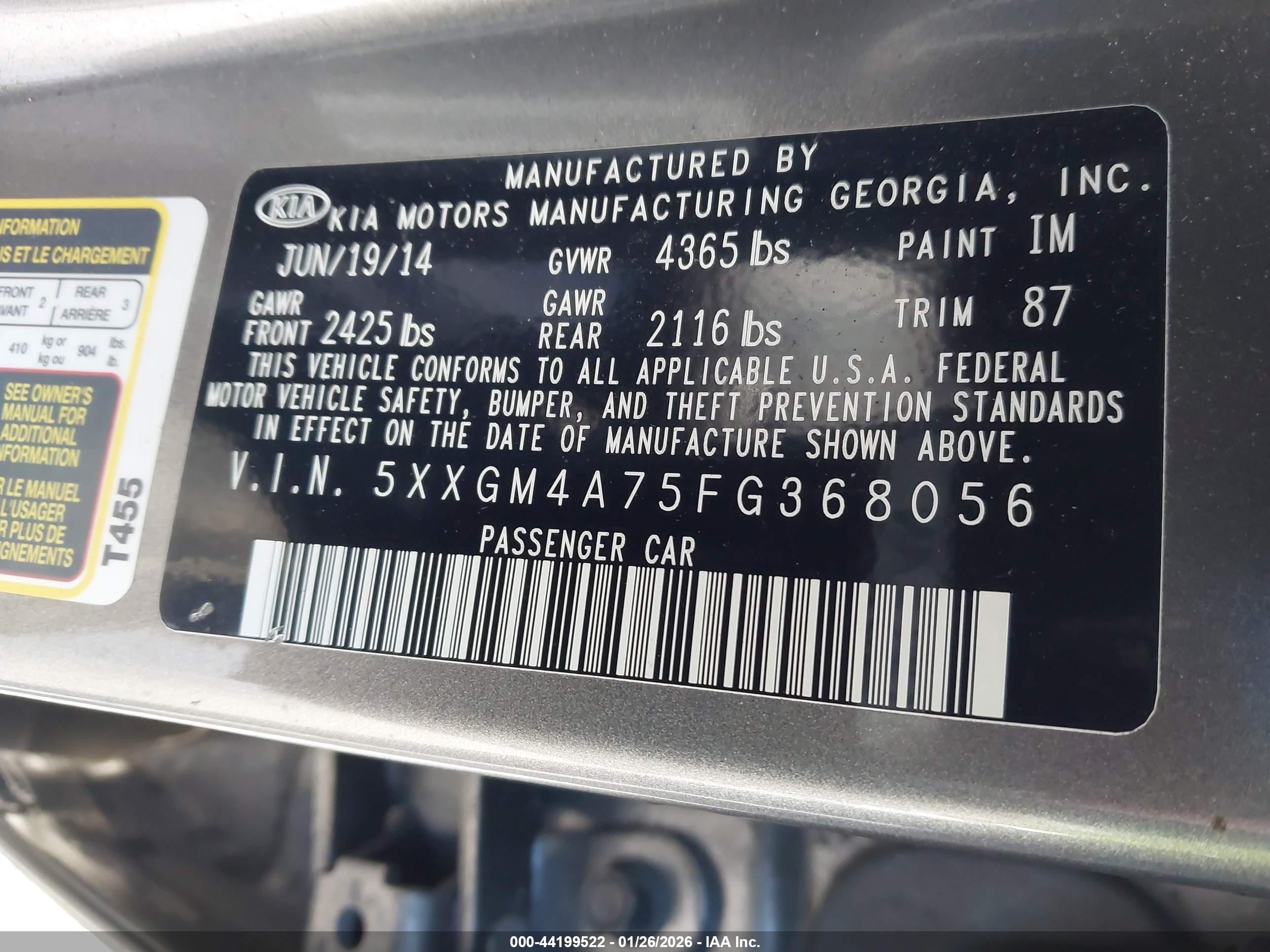 KIA OPTIMA image 9