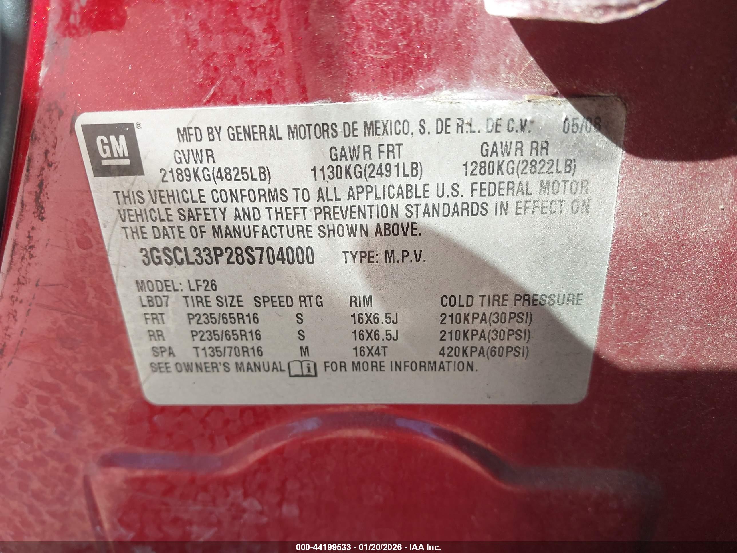 SATURN VUE image 9