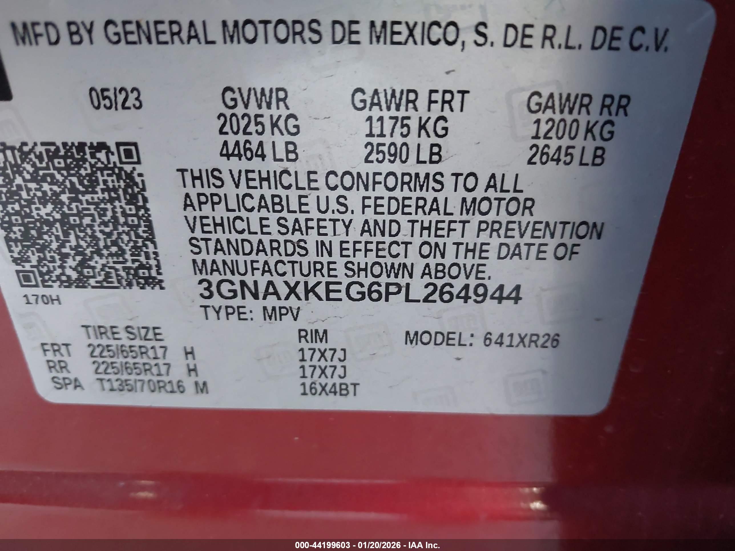 CHEVROLET EQUINOX image 9