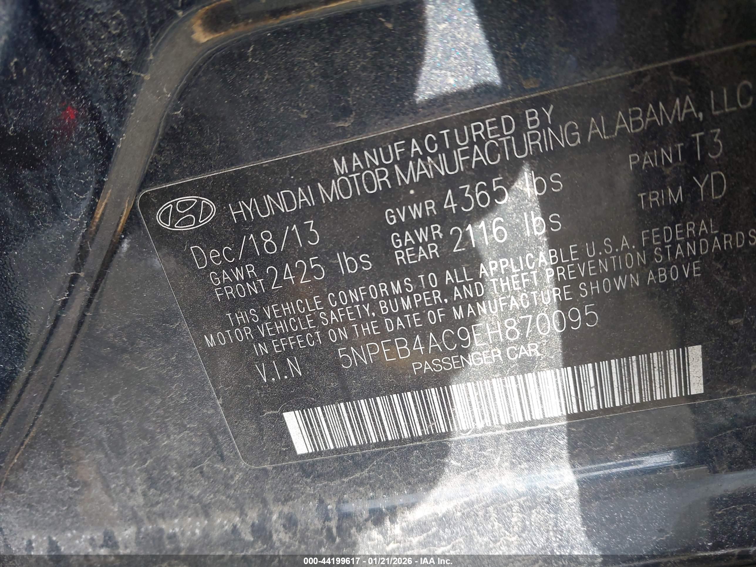 HYUNDAI SONATA image 9