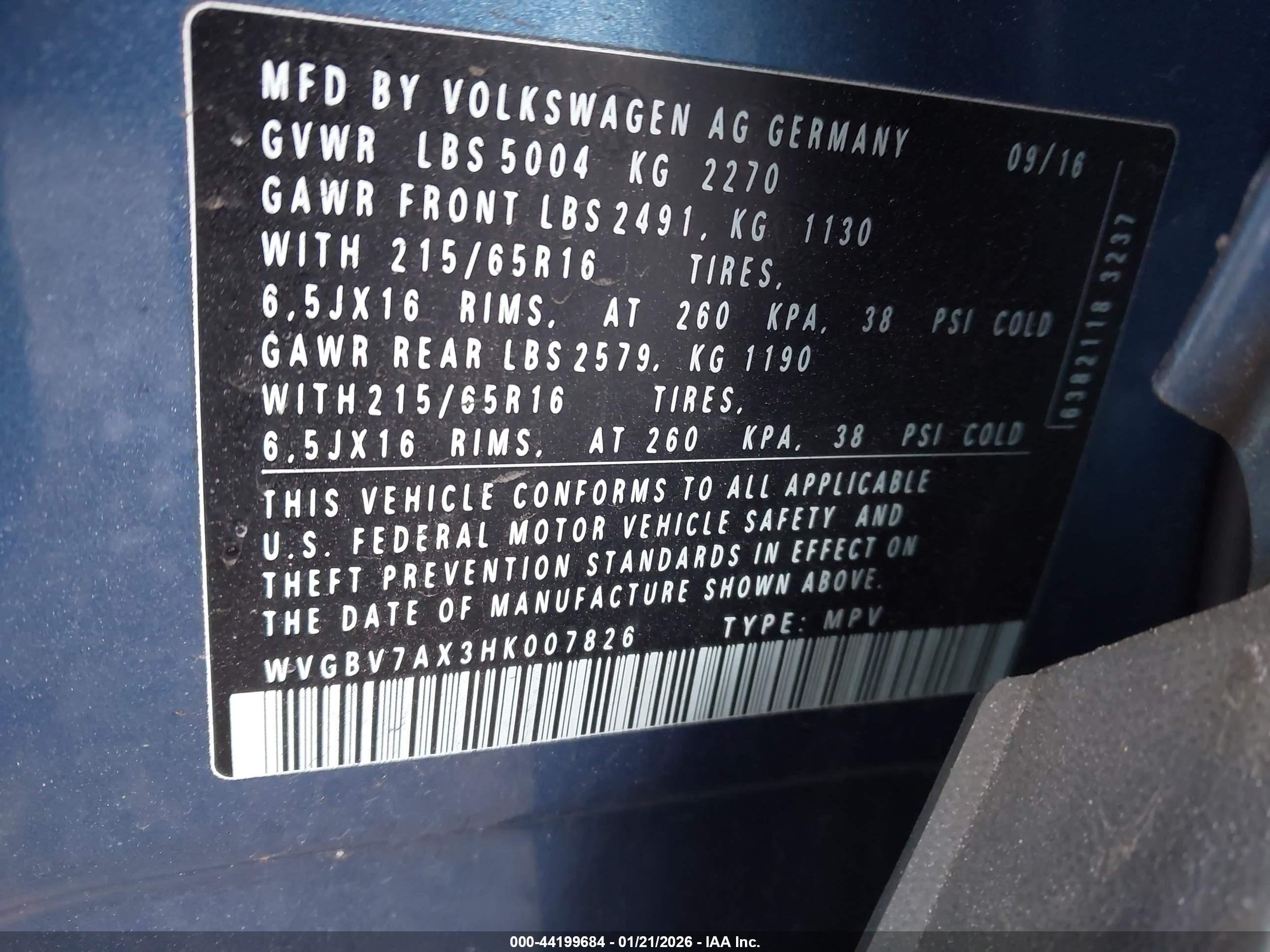 VOLKSWAGEN TIGUAN image 9