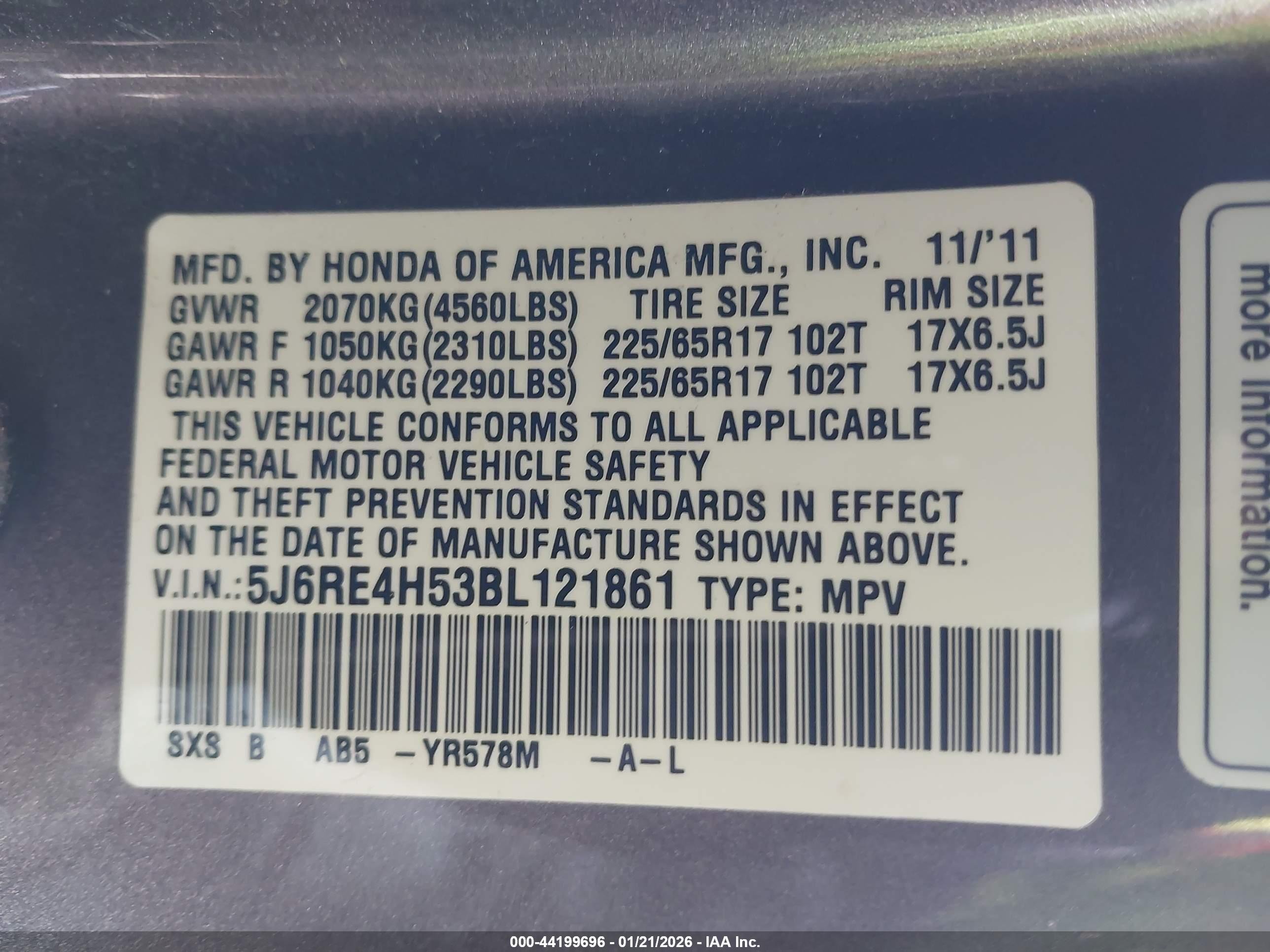 HONDA CR-V image 9