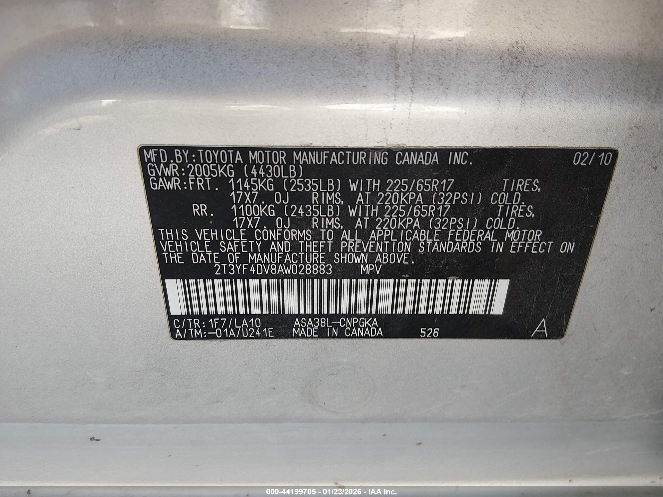 TOYOTA RAV4 image 9
