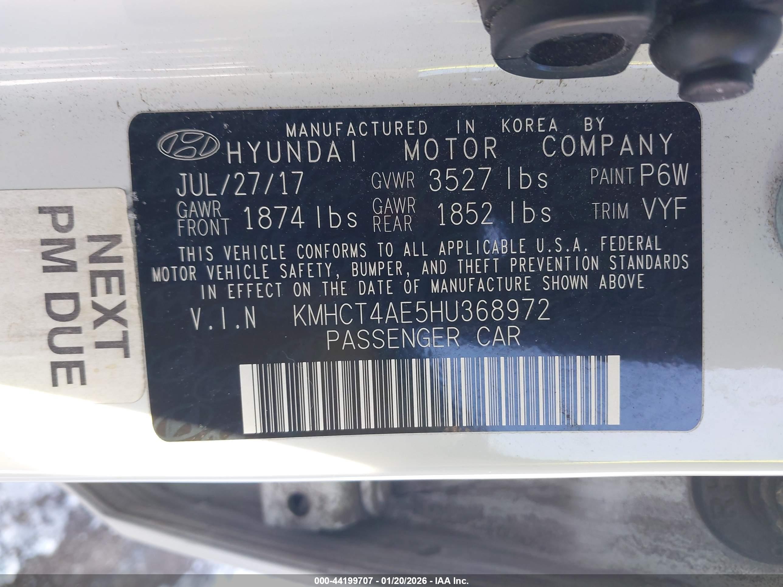 HYUNDAI ACCENT image 9
