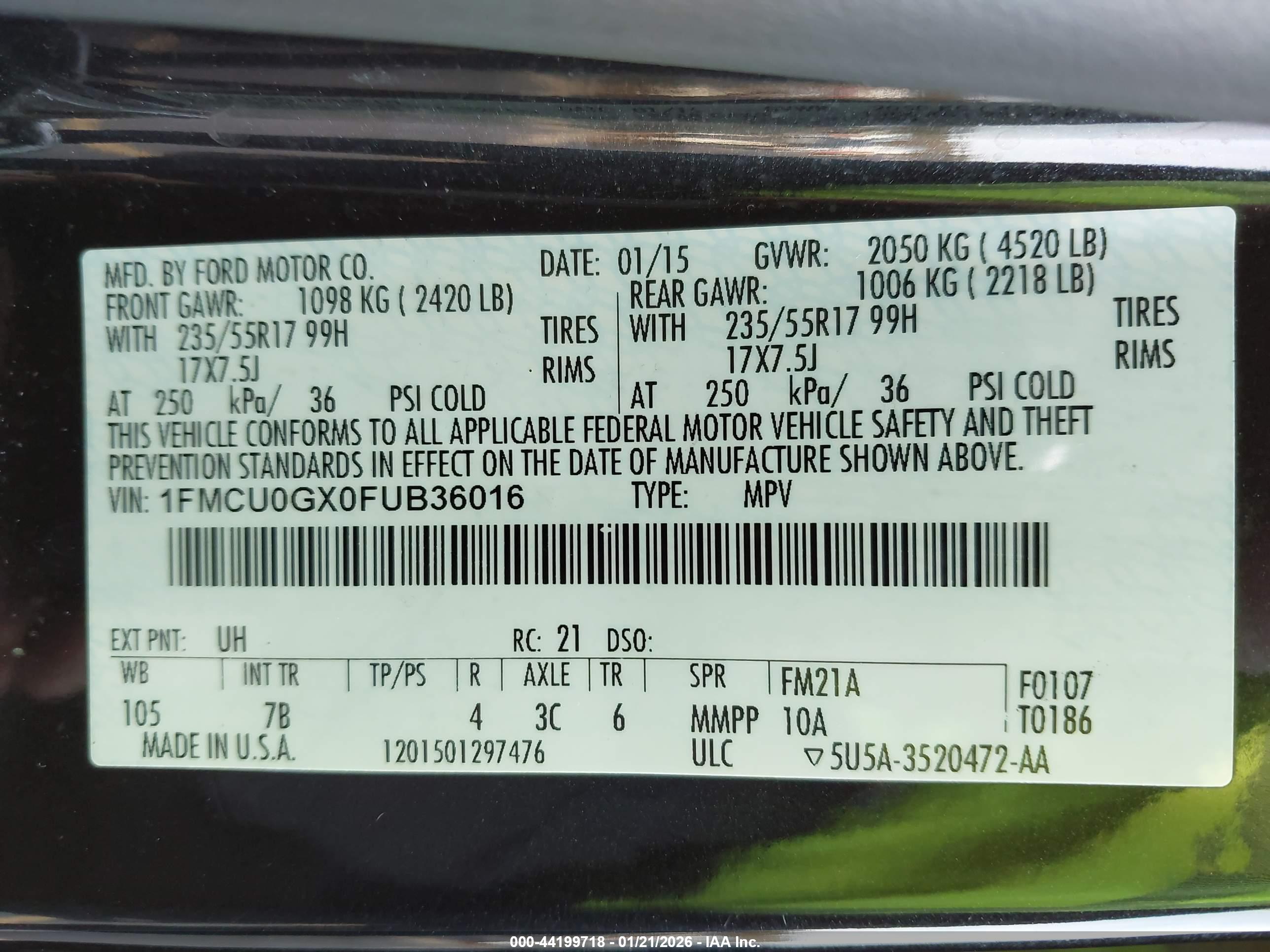 FORD ESCAPE image 9