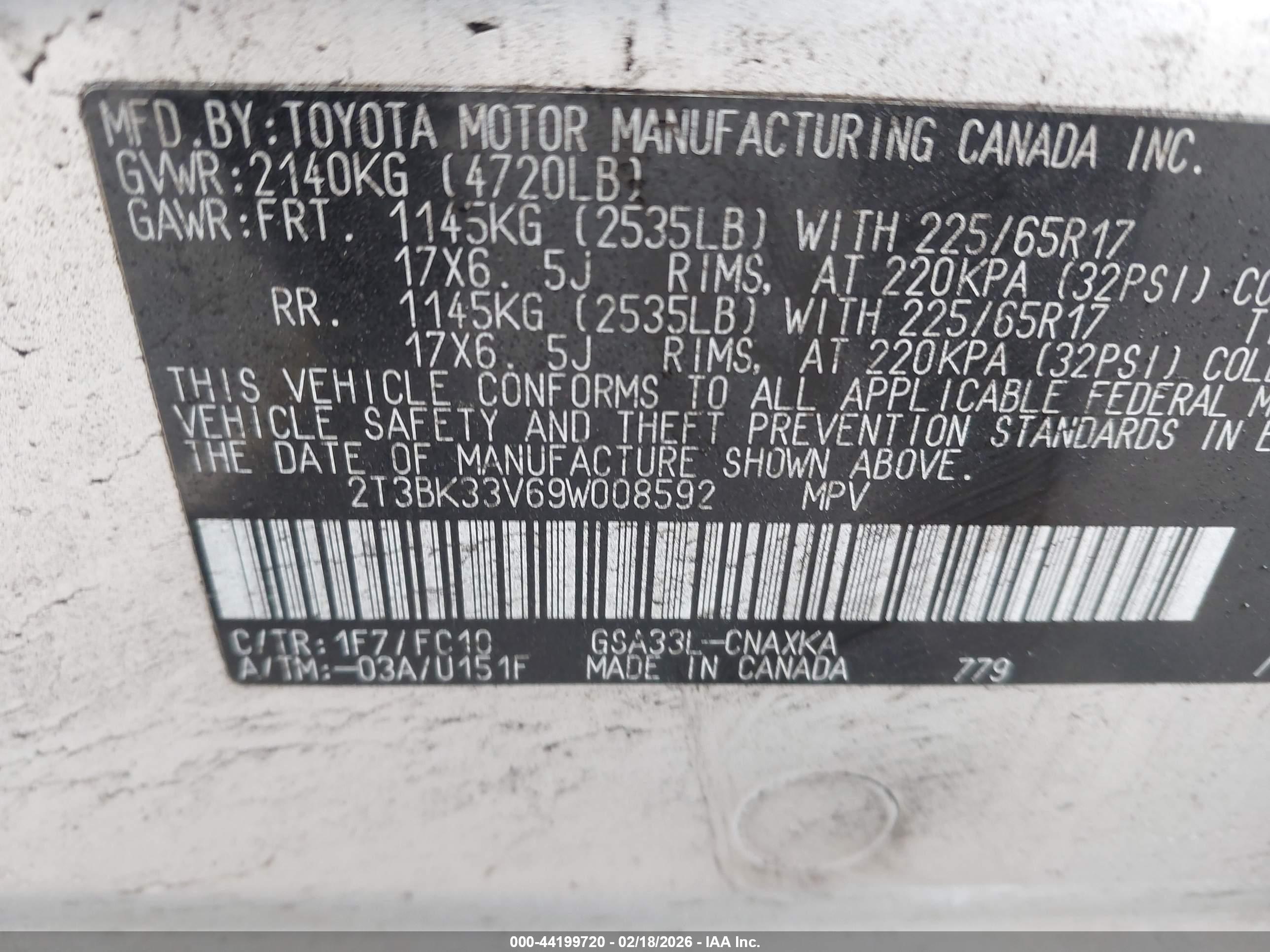 TOYOTA RAV4 image 9