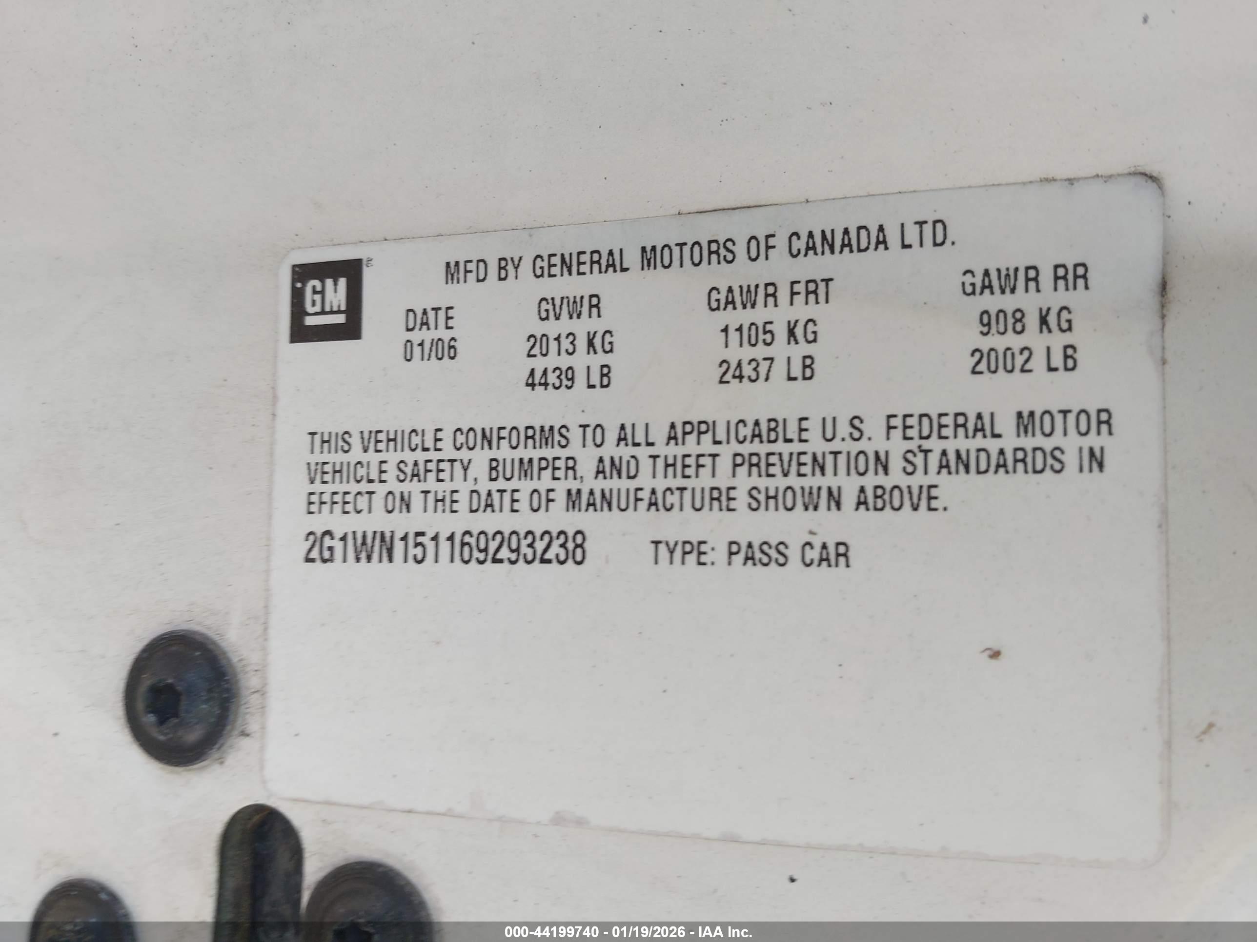 CHEVROLET MONTE image 9