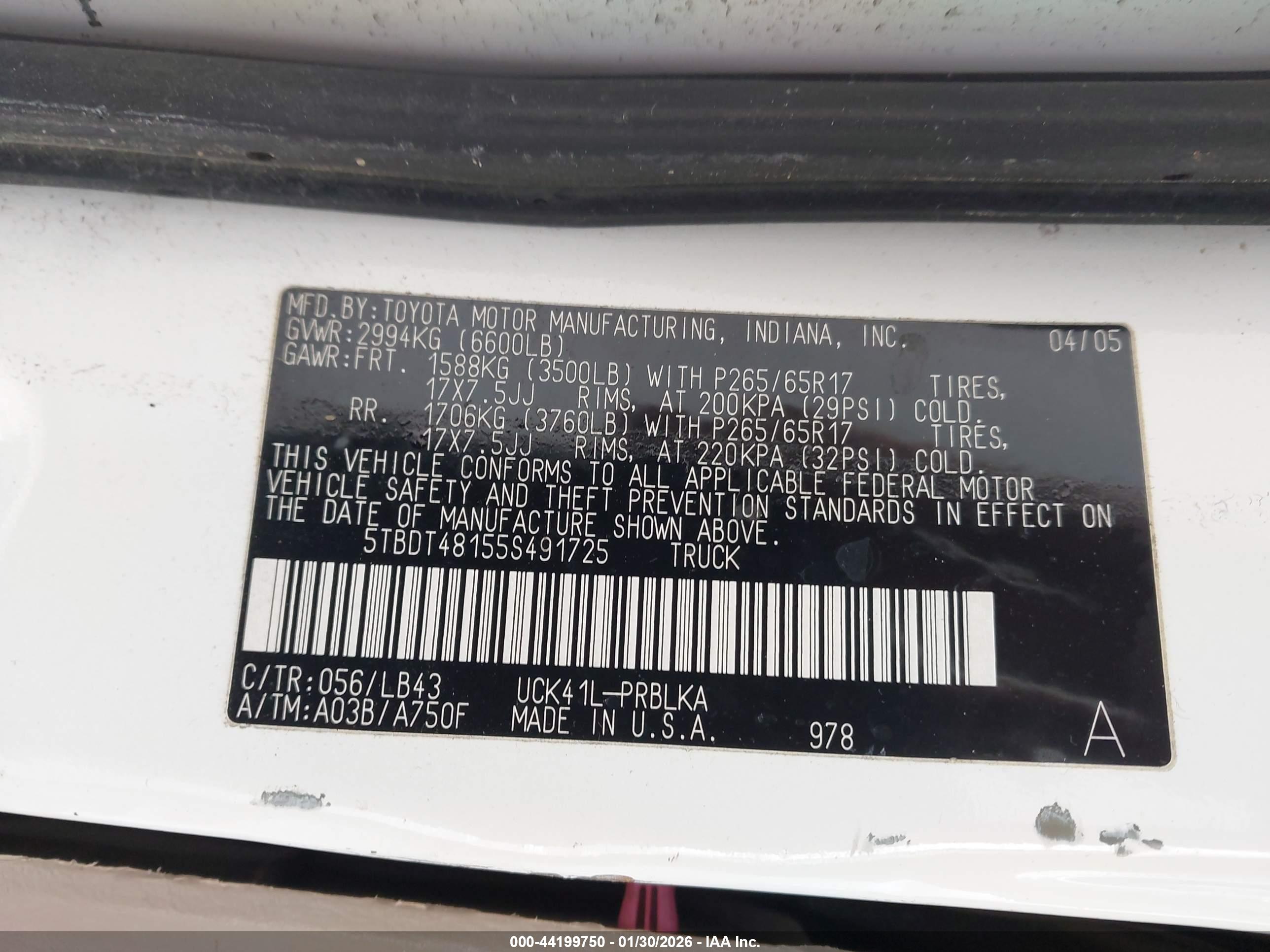 TOYOTA TUNDRA image 9