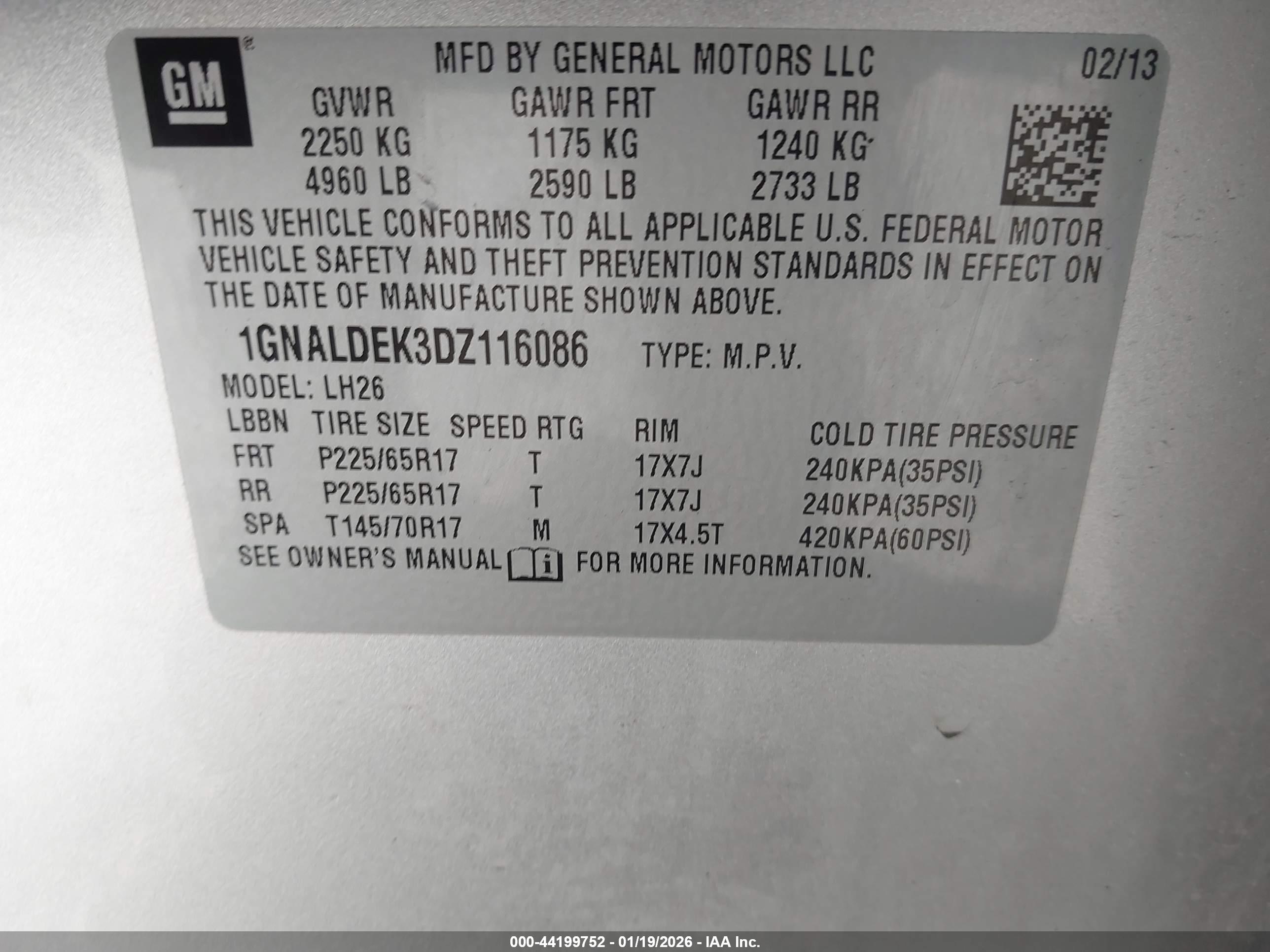 CHEVROLET EQUINOX image 9
