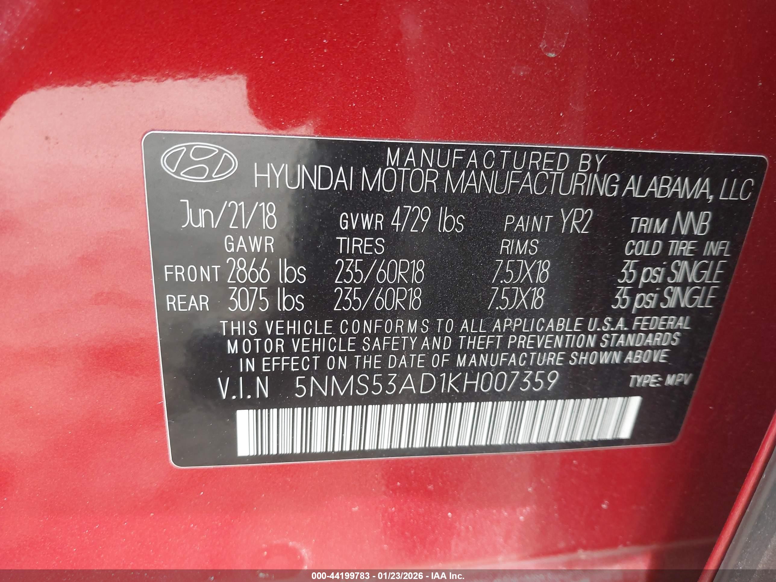 HYUNDAI SANTA image 9