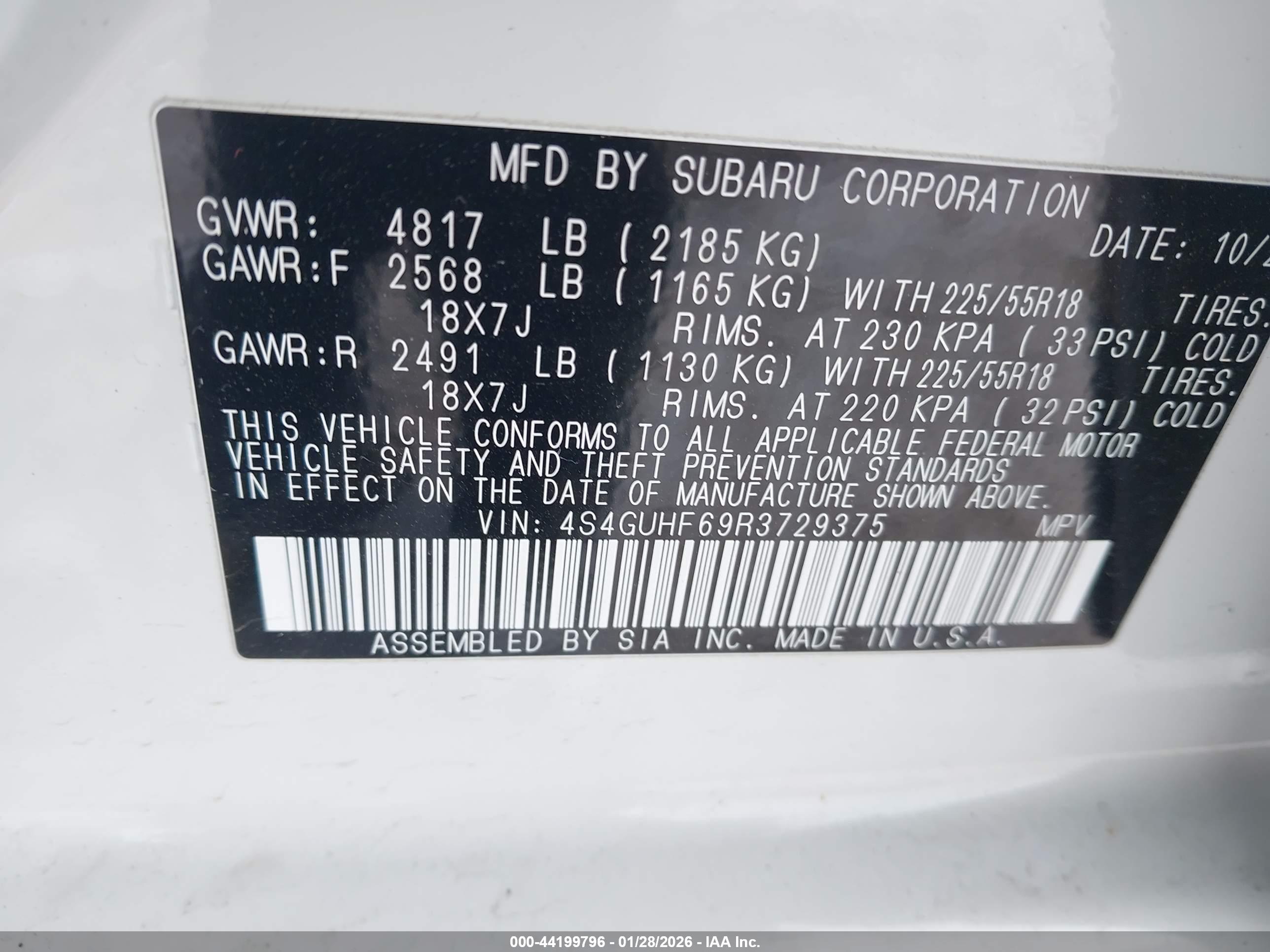 SUBARU CROSSTREK image 9