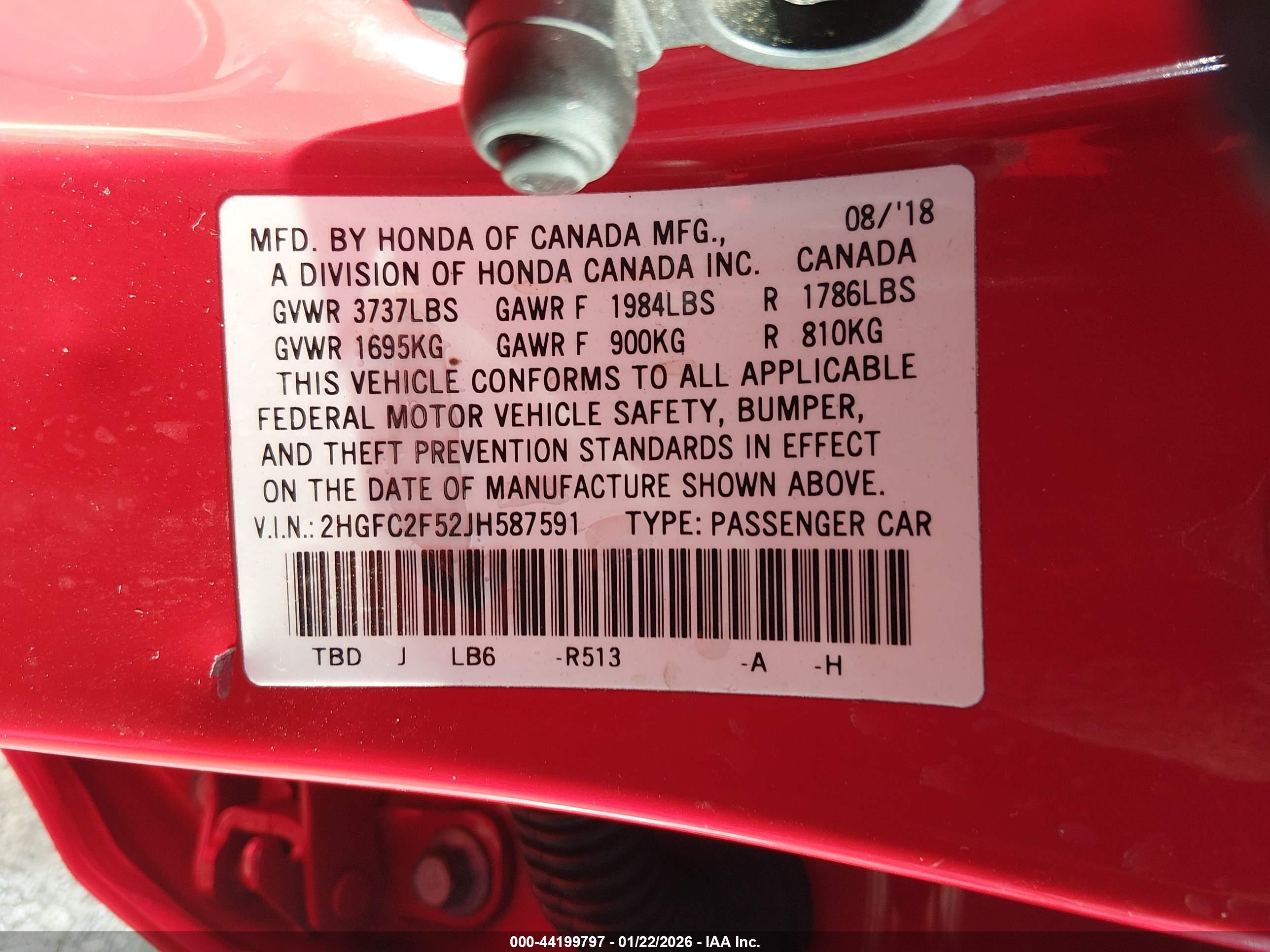 HONDA CIVIC image 9