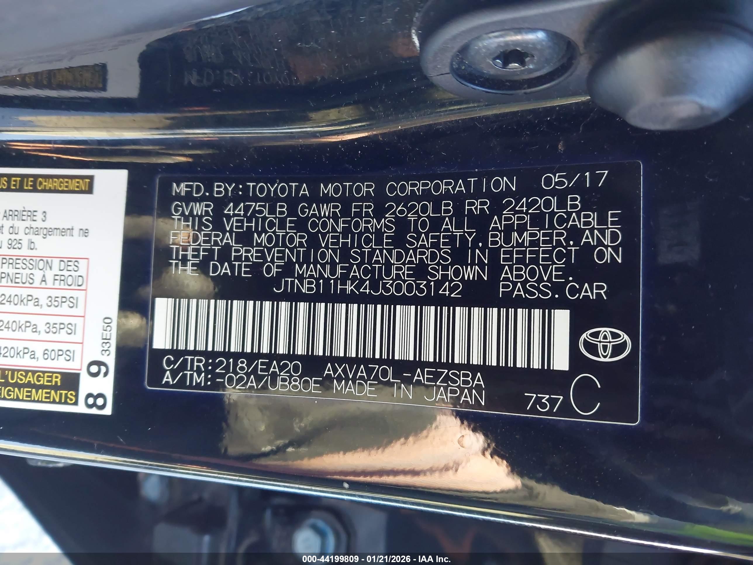TOYOTA CAMRY image 9
