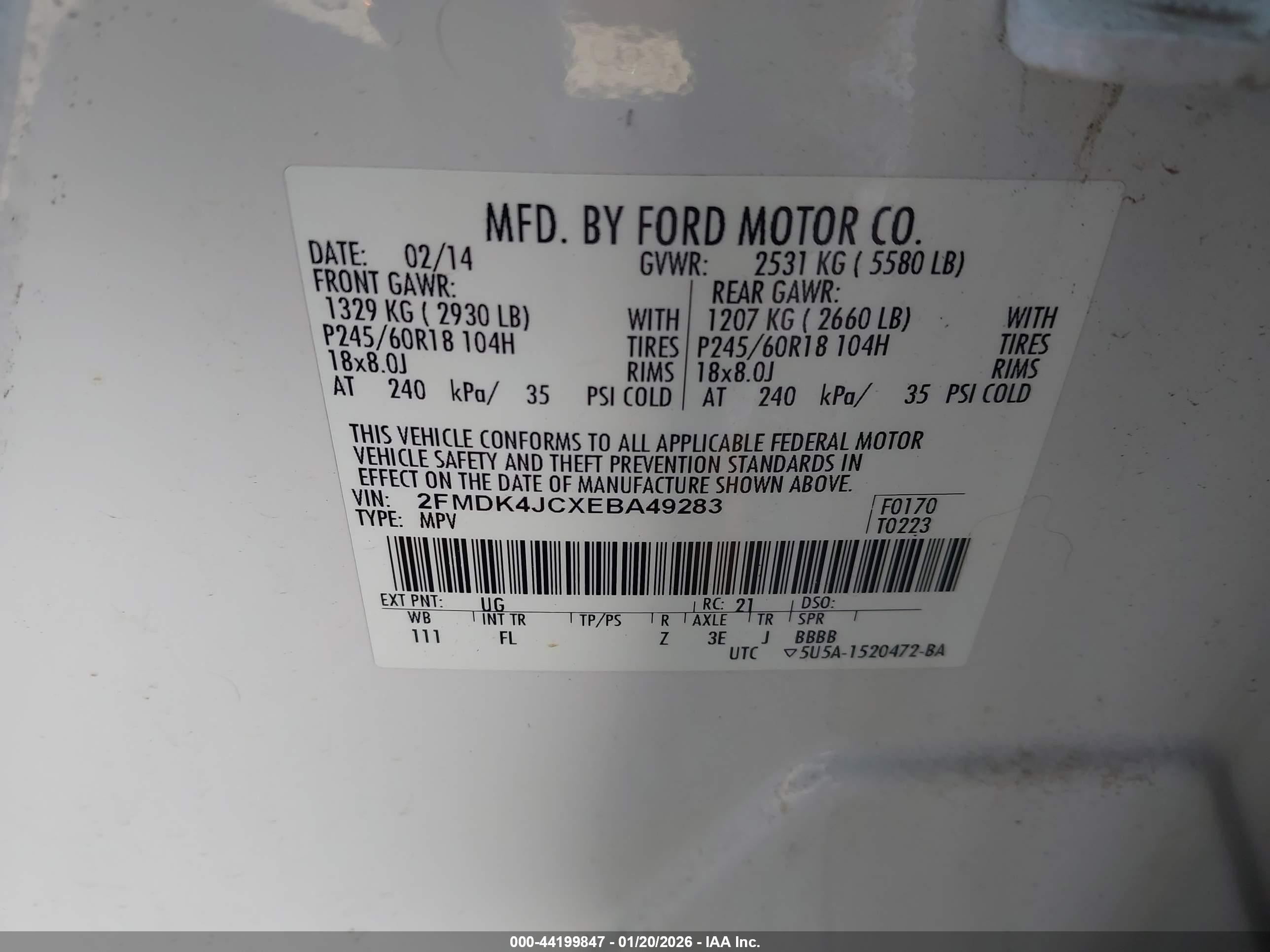 FORD EDGE image 9