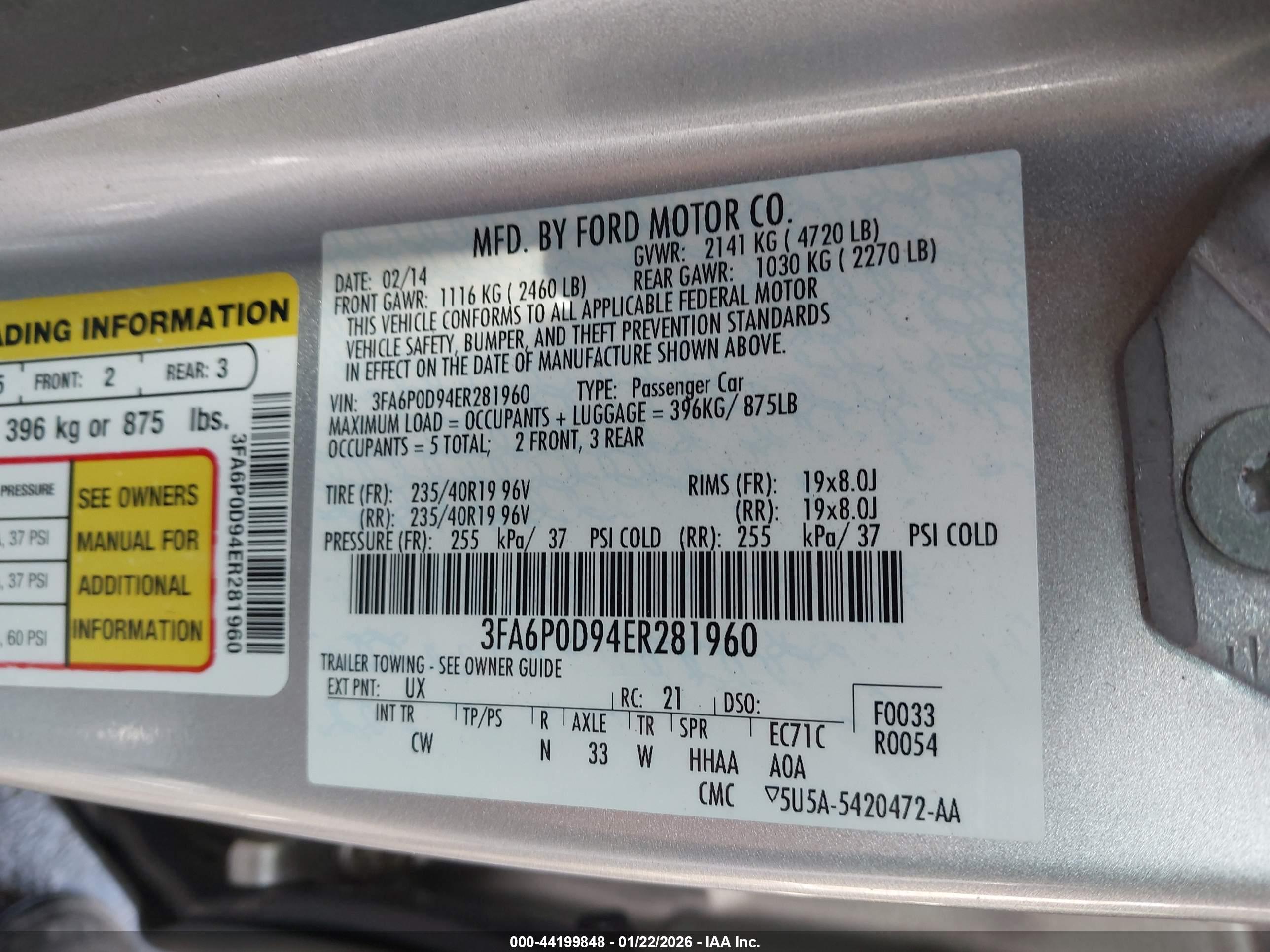 FORD FUSION image 9