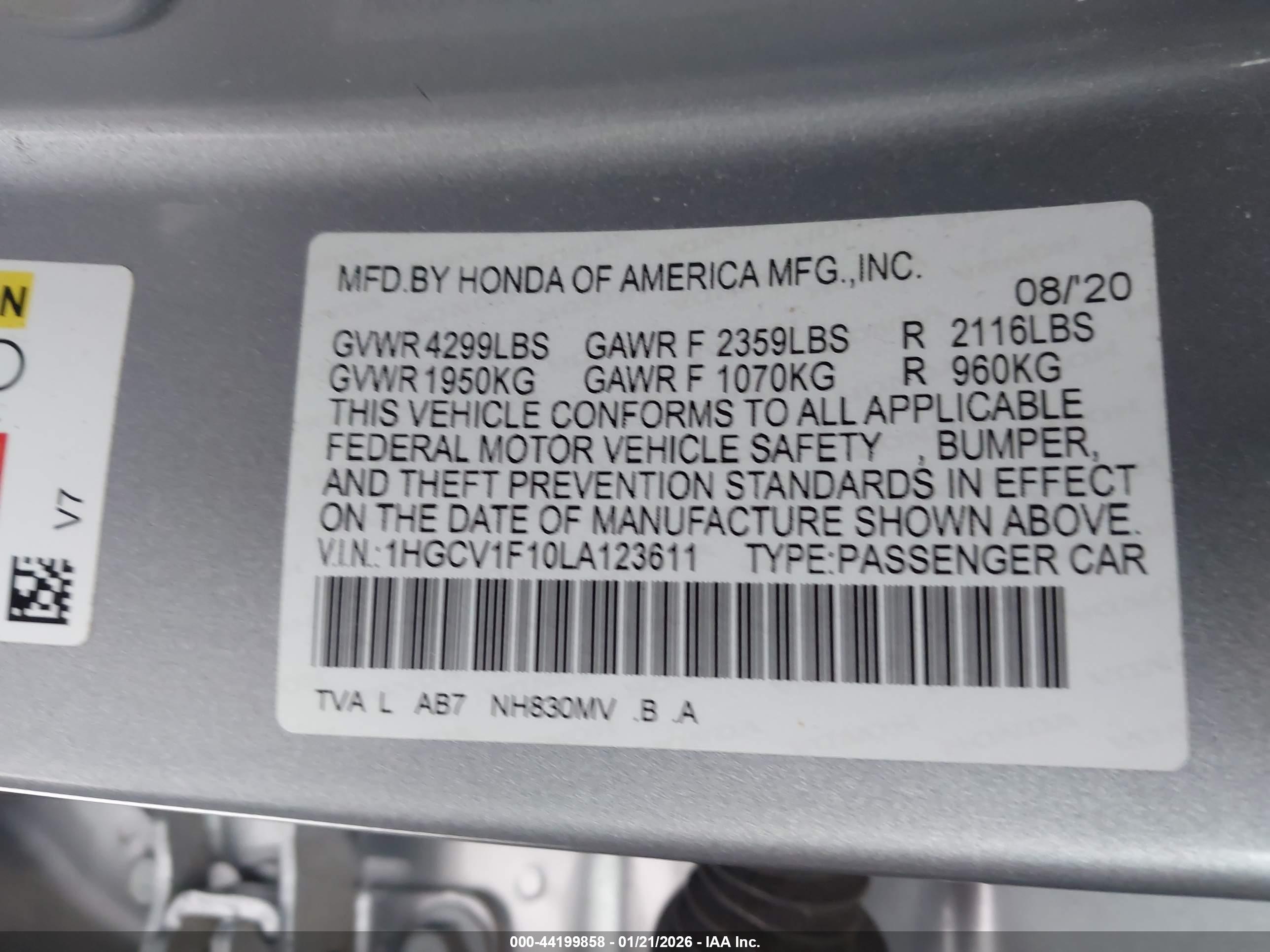 HONDA ACCORD image 9