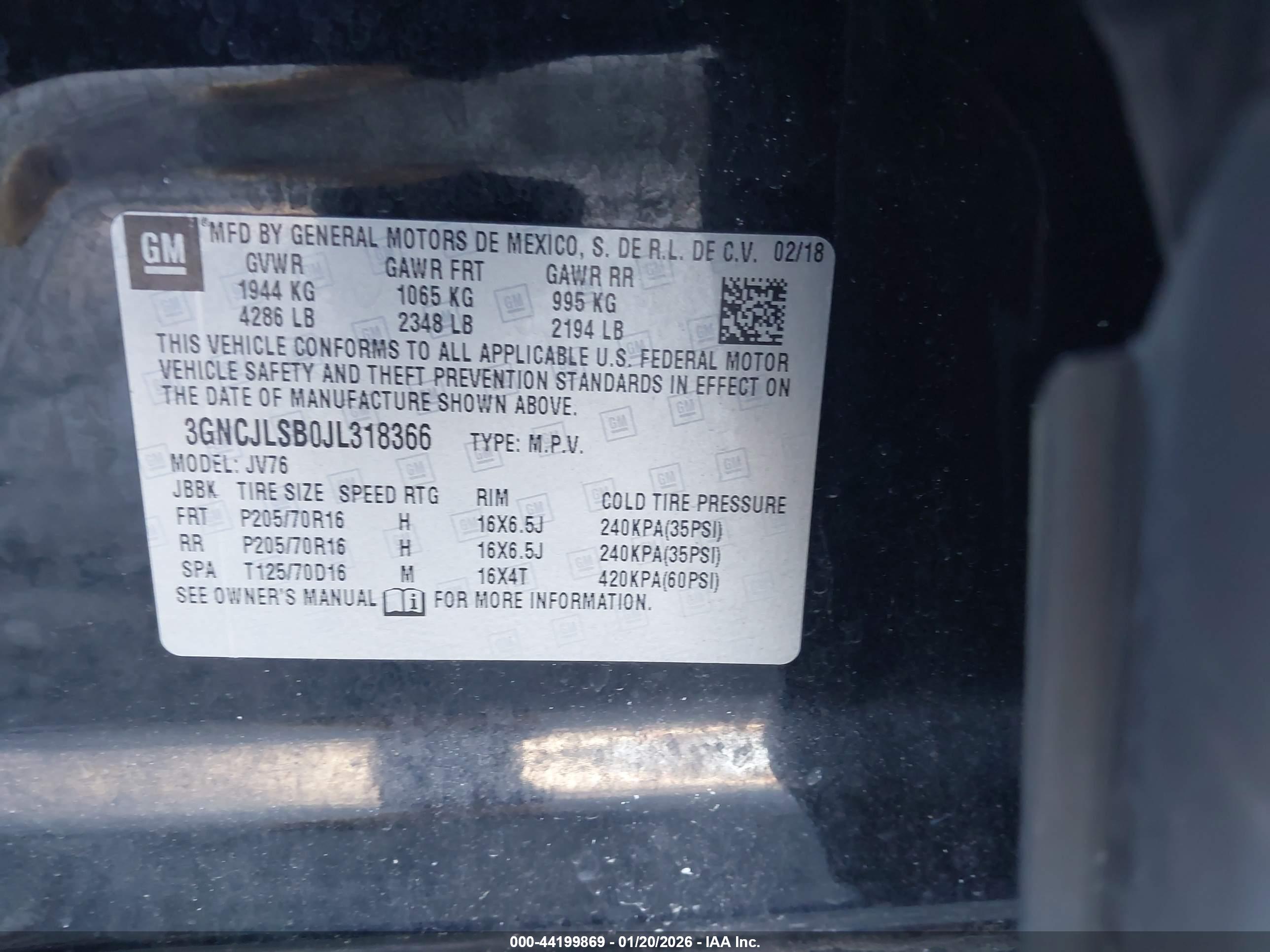 CHEVROLET TRAX image 9