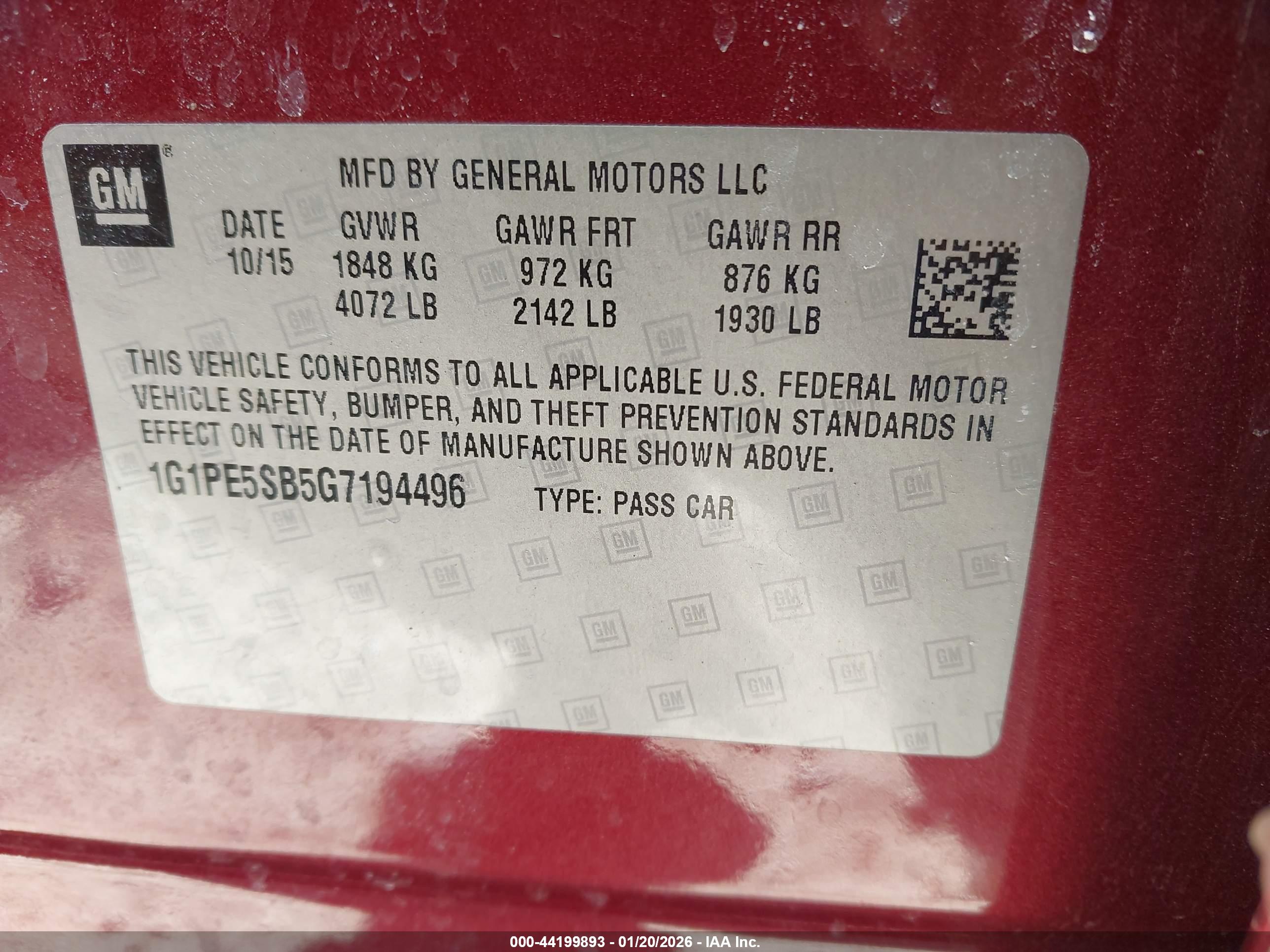 CHEVROLET CRUZE image 9
