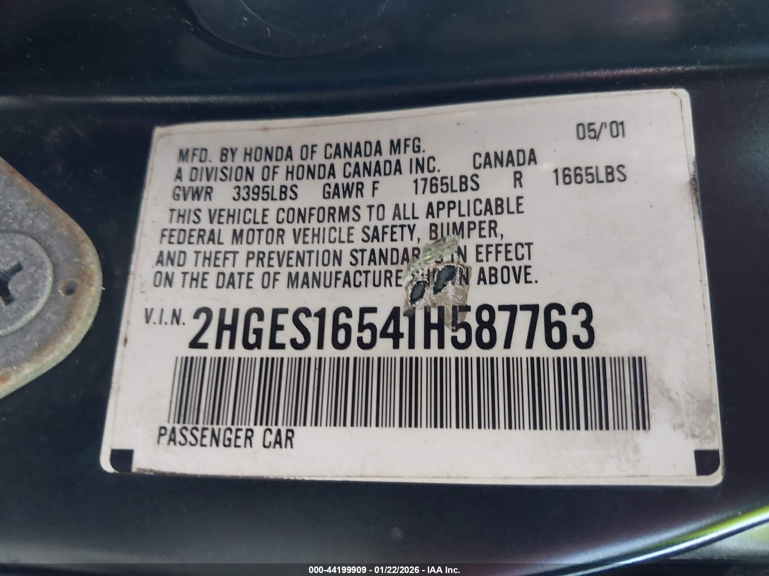 HONDA CIVIC image 9
