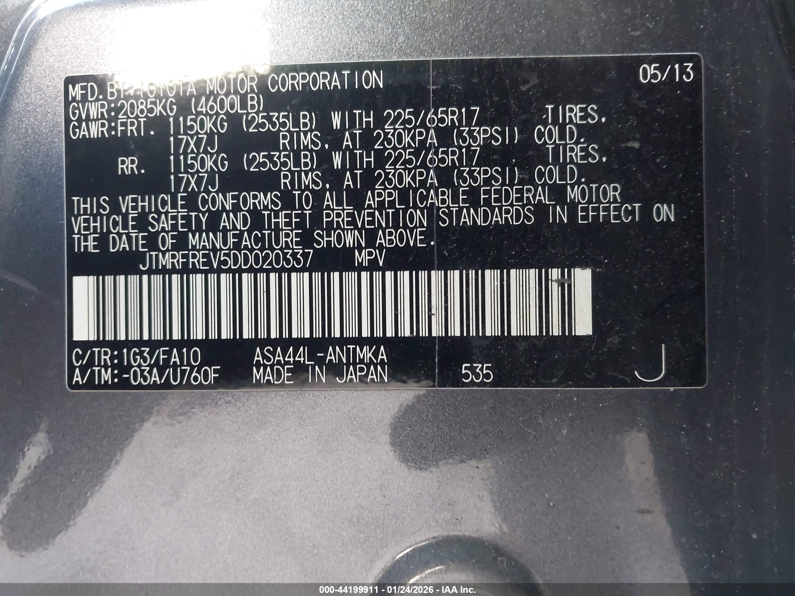 TOYOTA RAV4 image 9