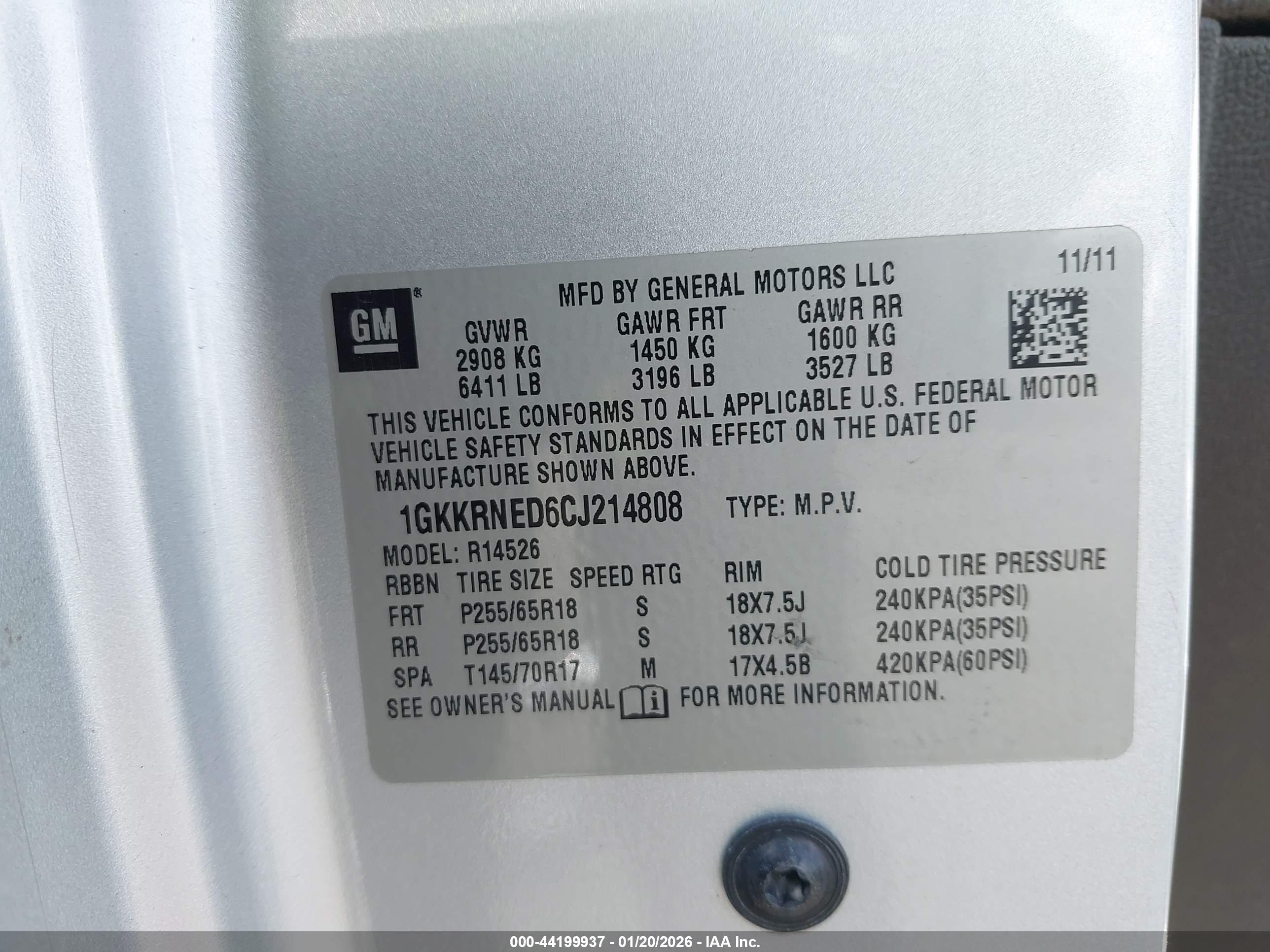GMC ACADIA image 9