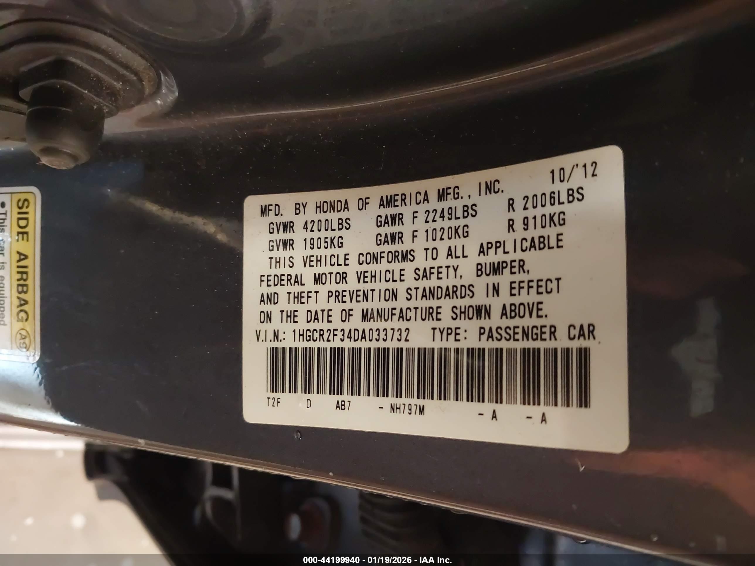 HONDA ACCORD image 9