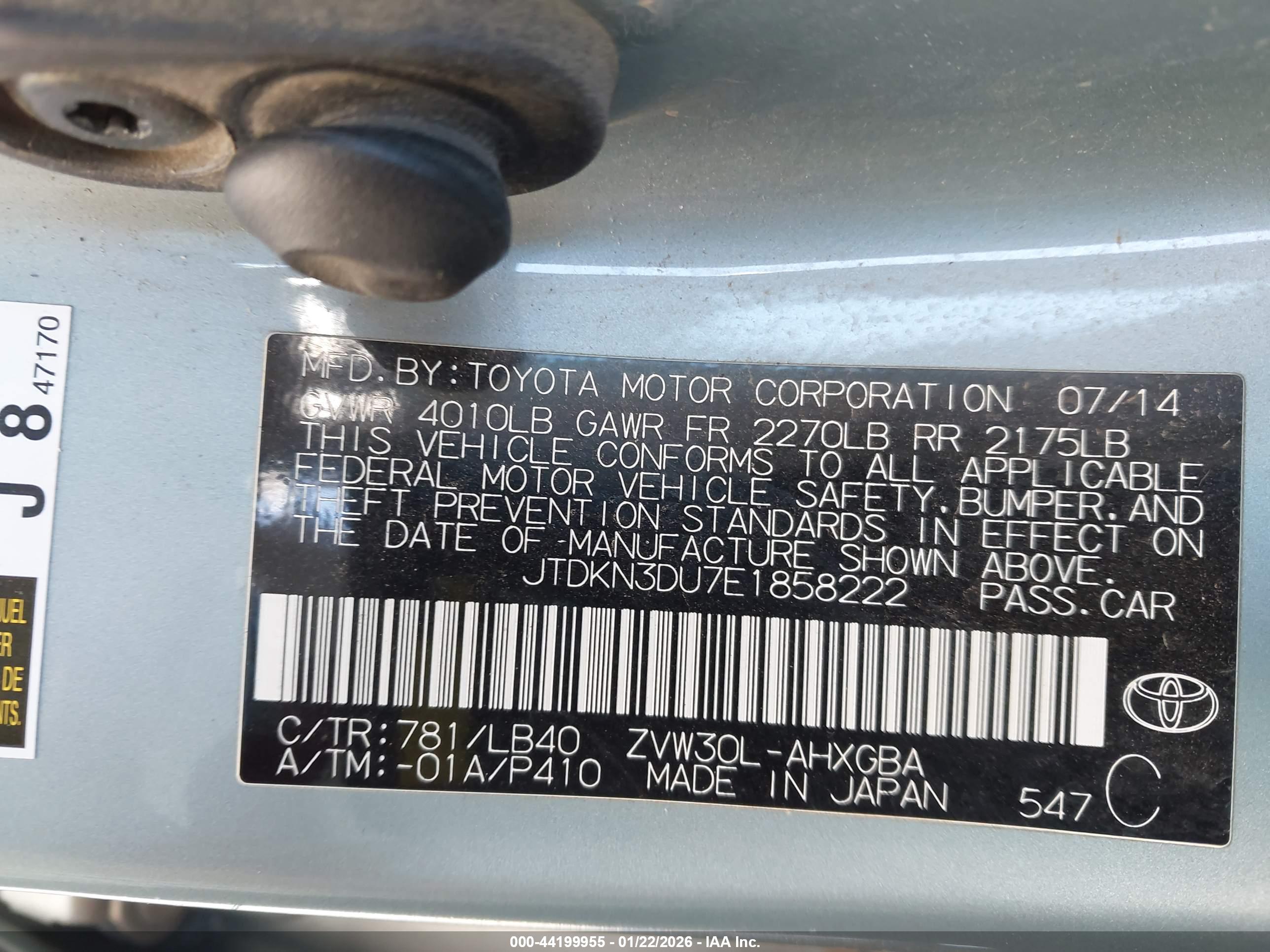 TOYOTA PRIUS image 9