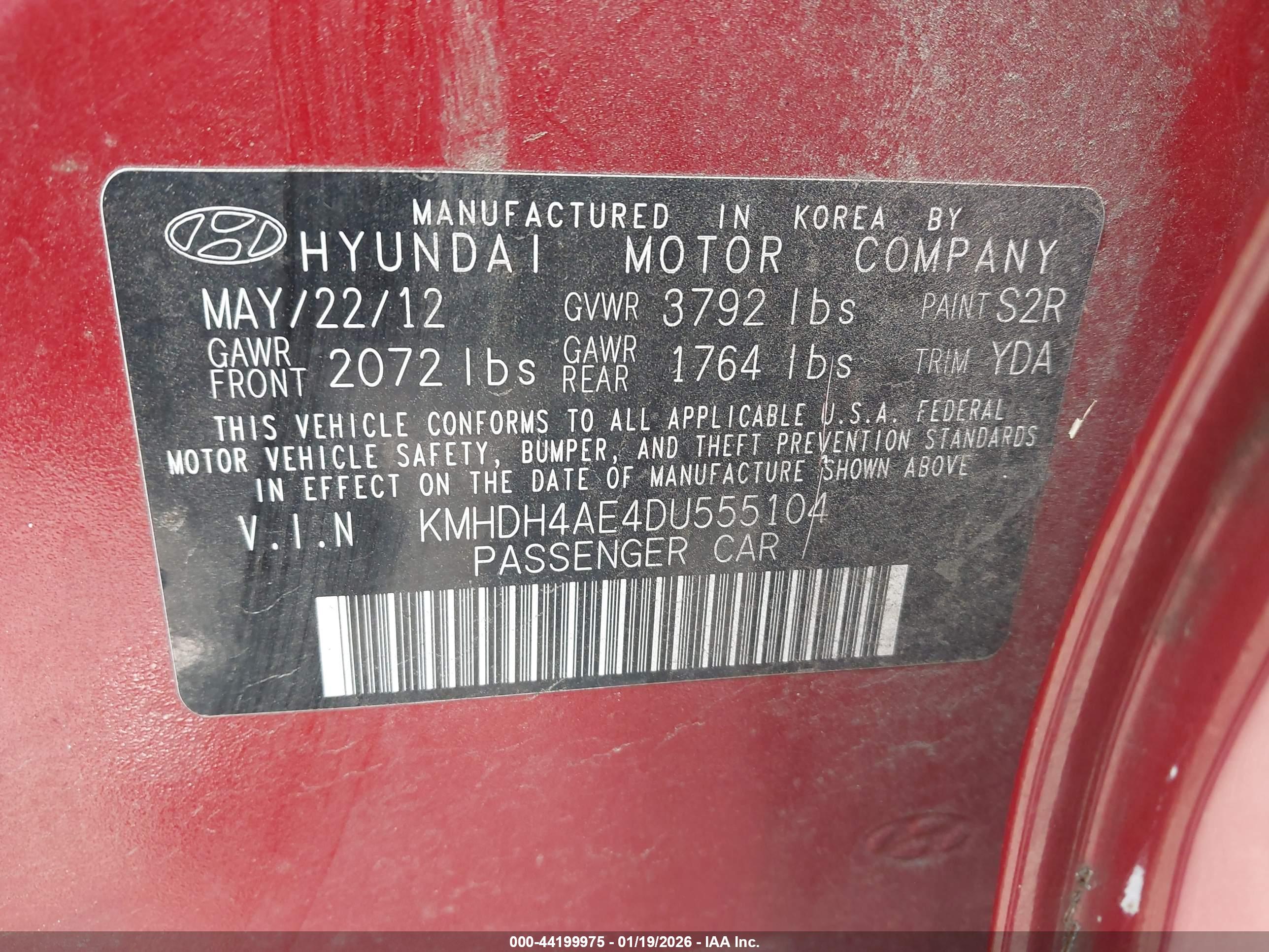 HYUNDAI ELANTRA image 9