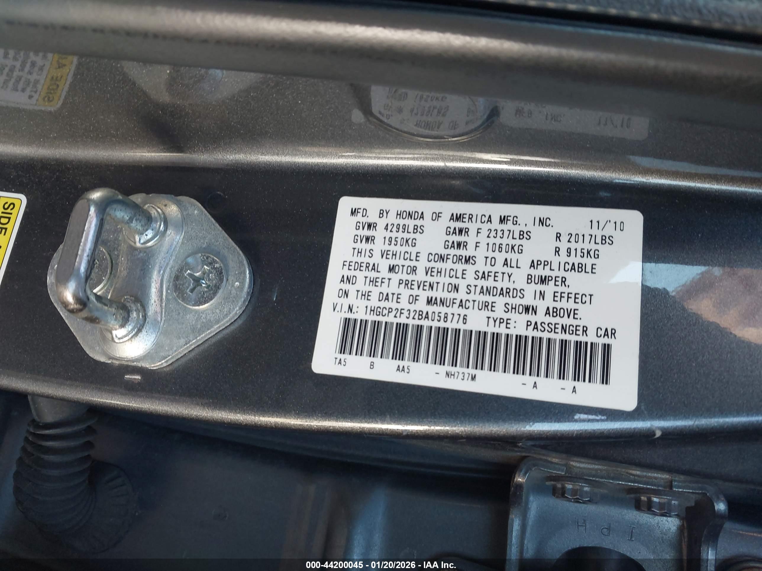 HONDA ACCORD image 9