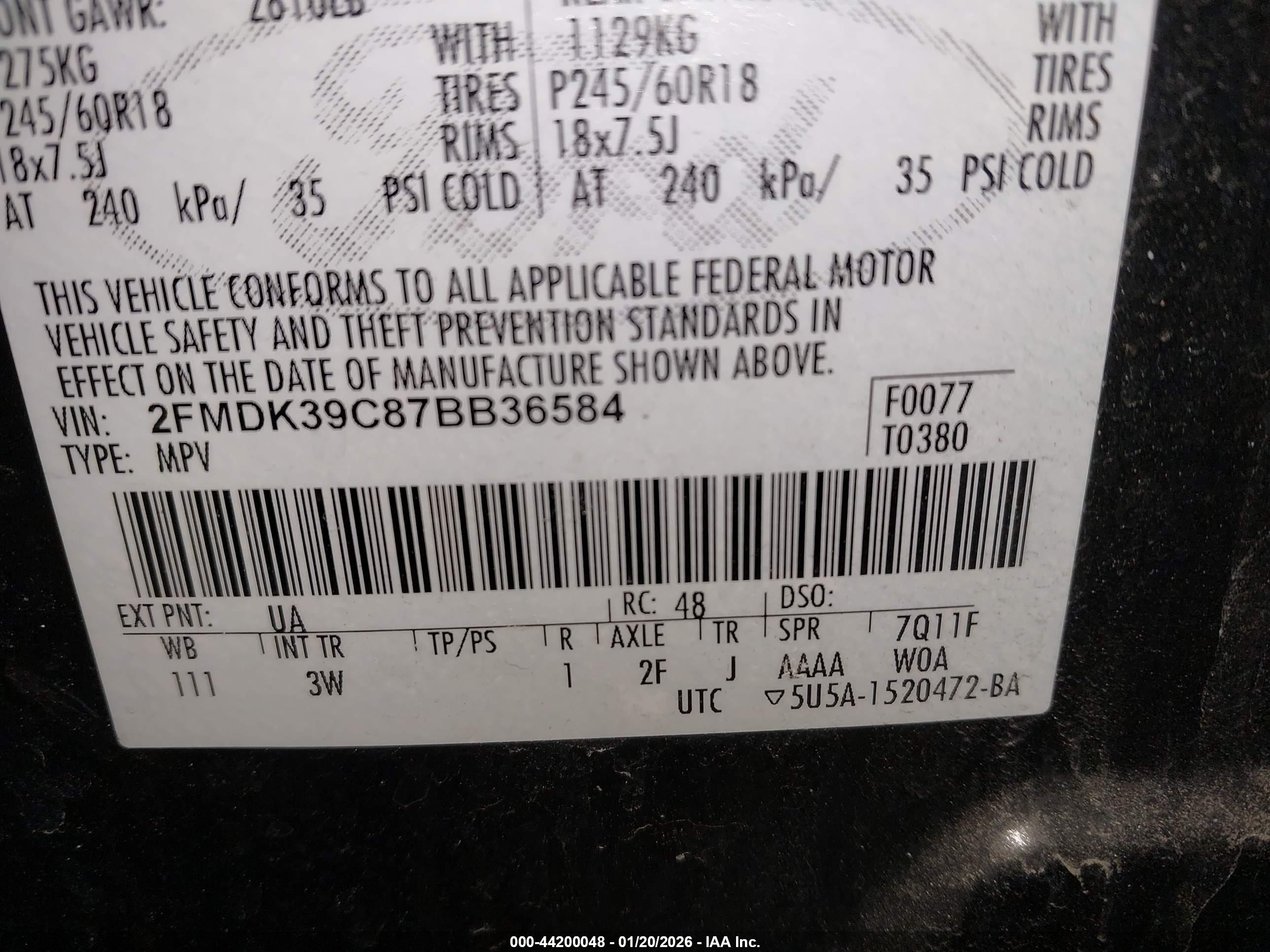 FORD EDGE image 9
