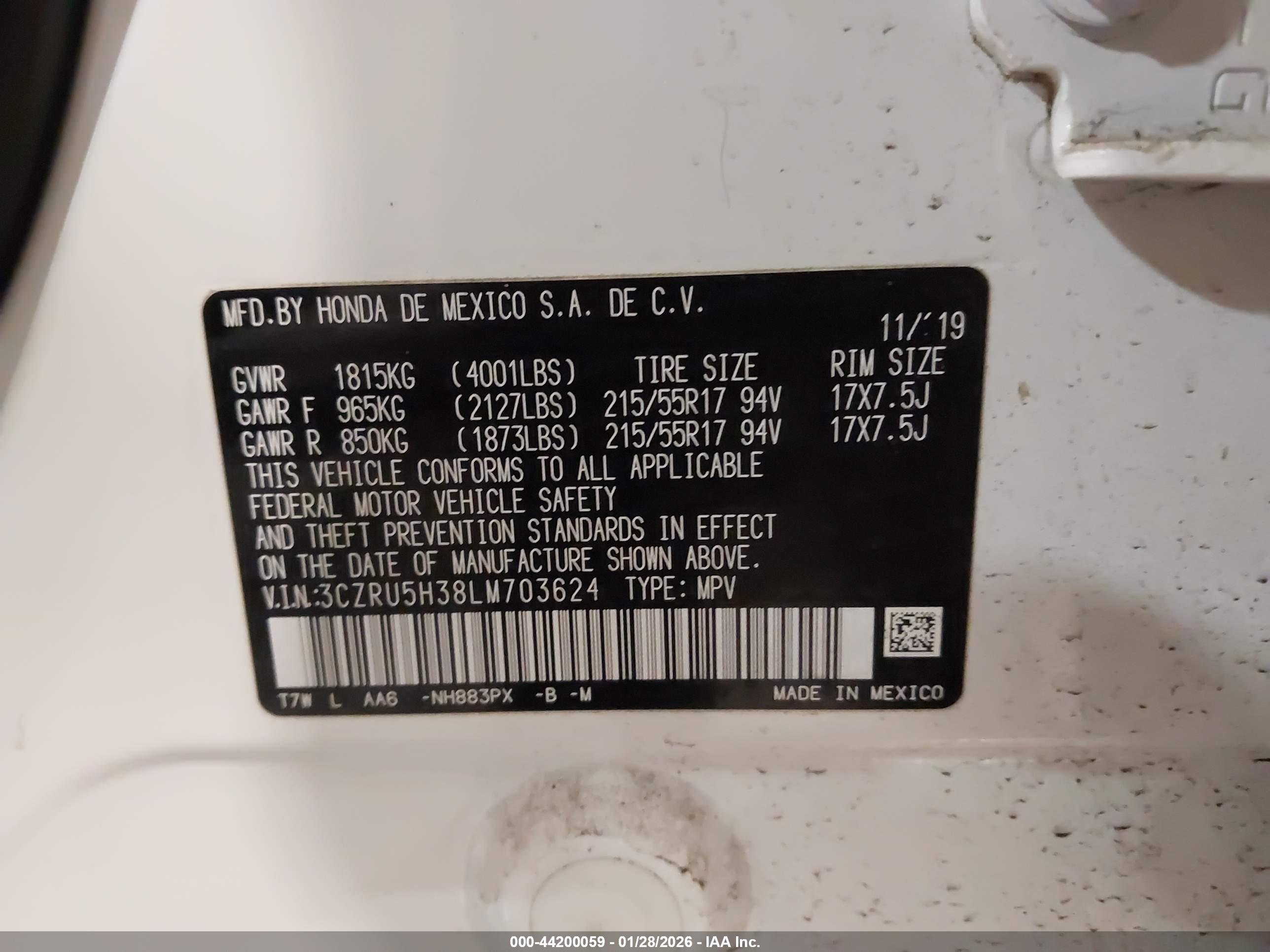HONDA HR-V image 9