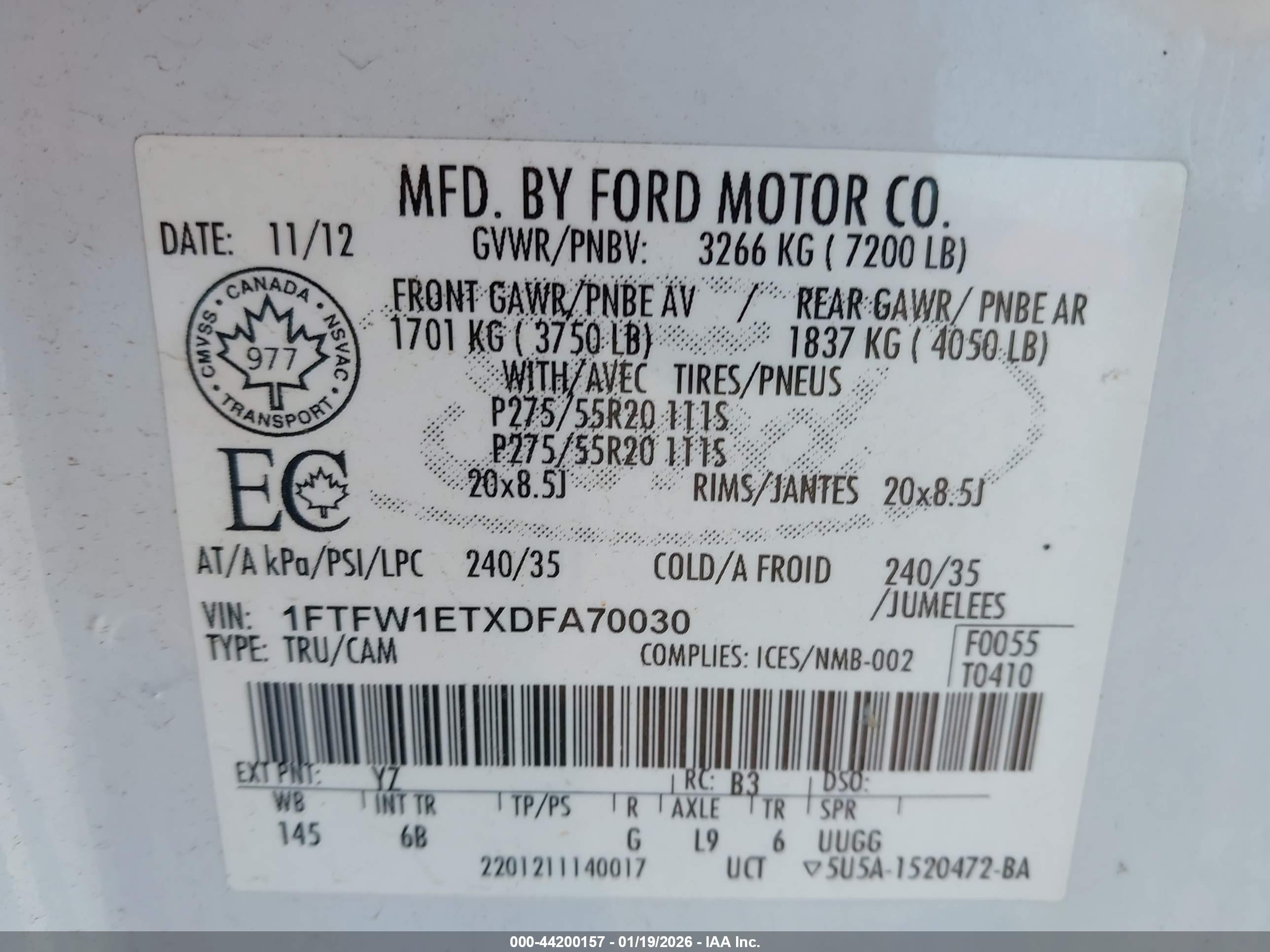FORD F-150 image 9
