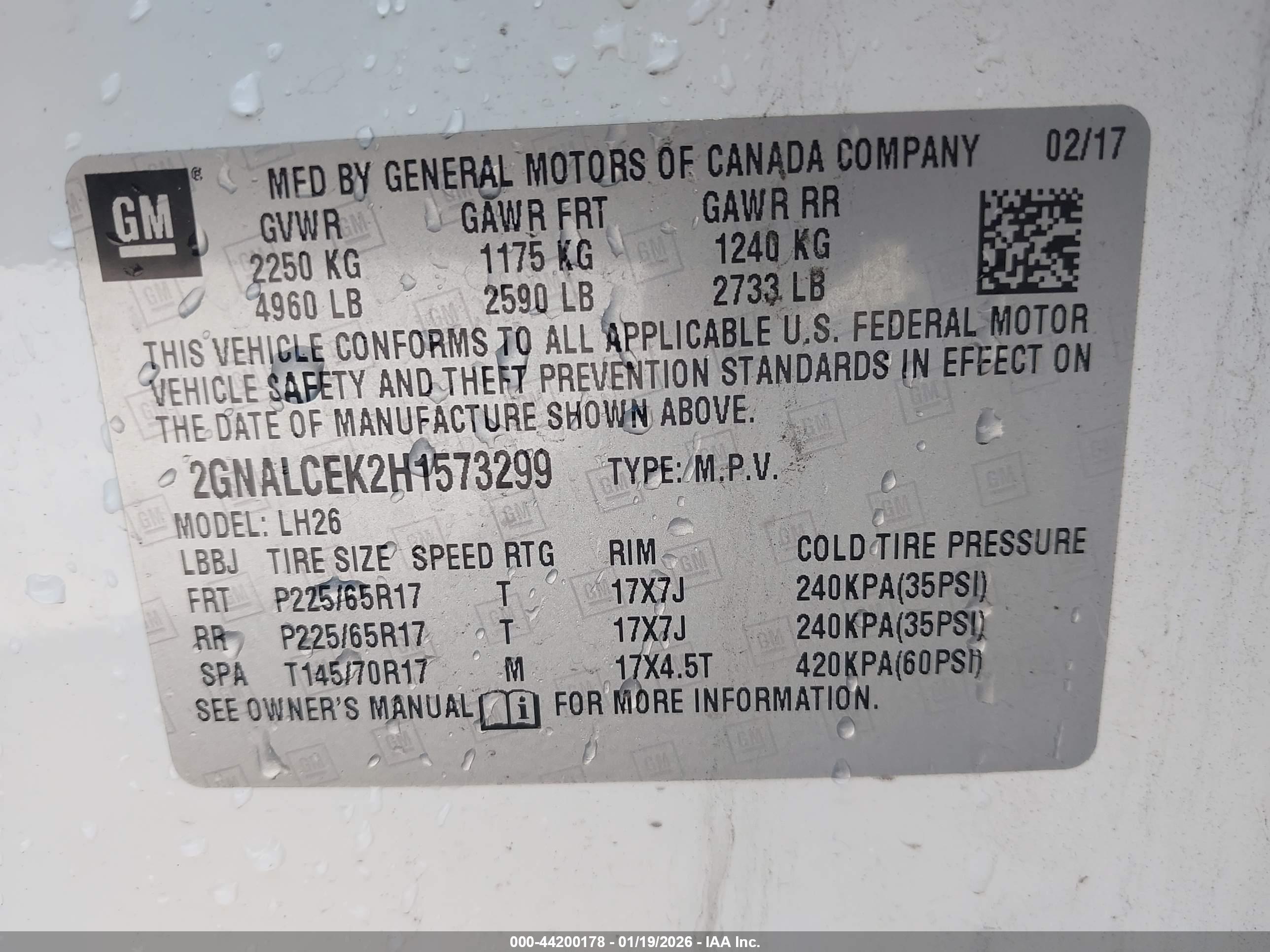 CHEVROLET EQUINOX image 9