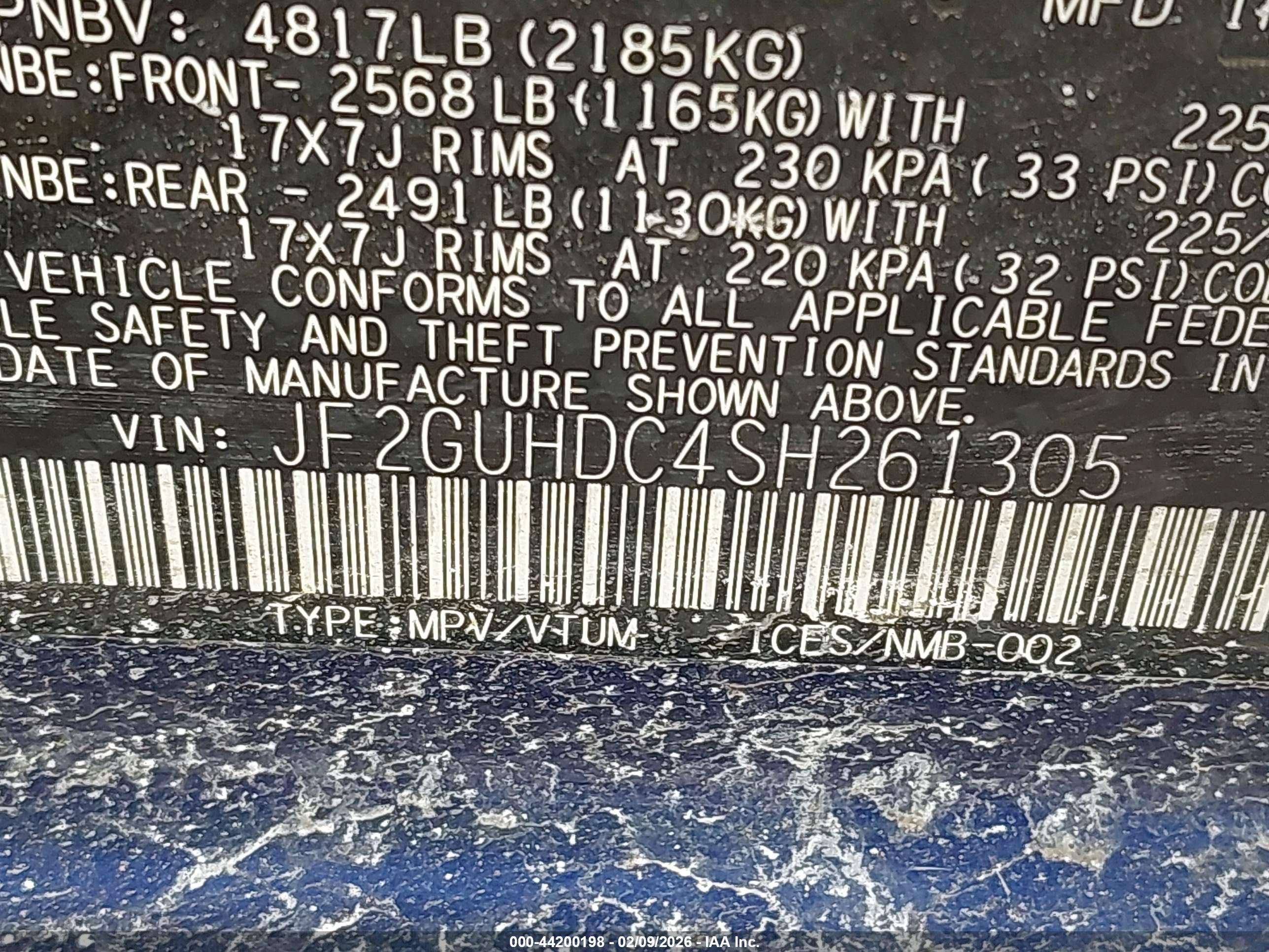 SUBARU CROSSTREK image 9