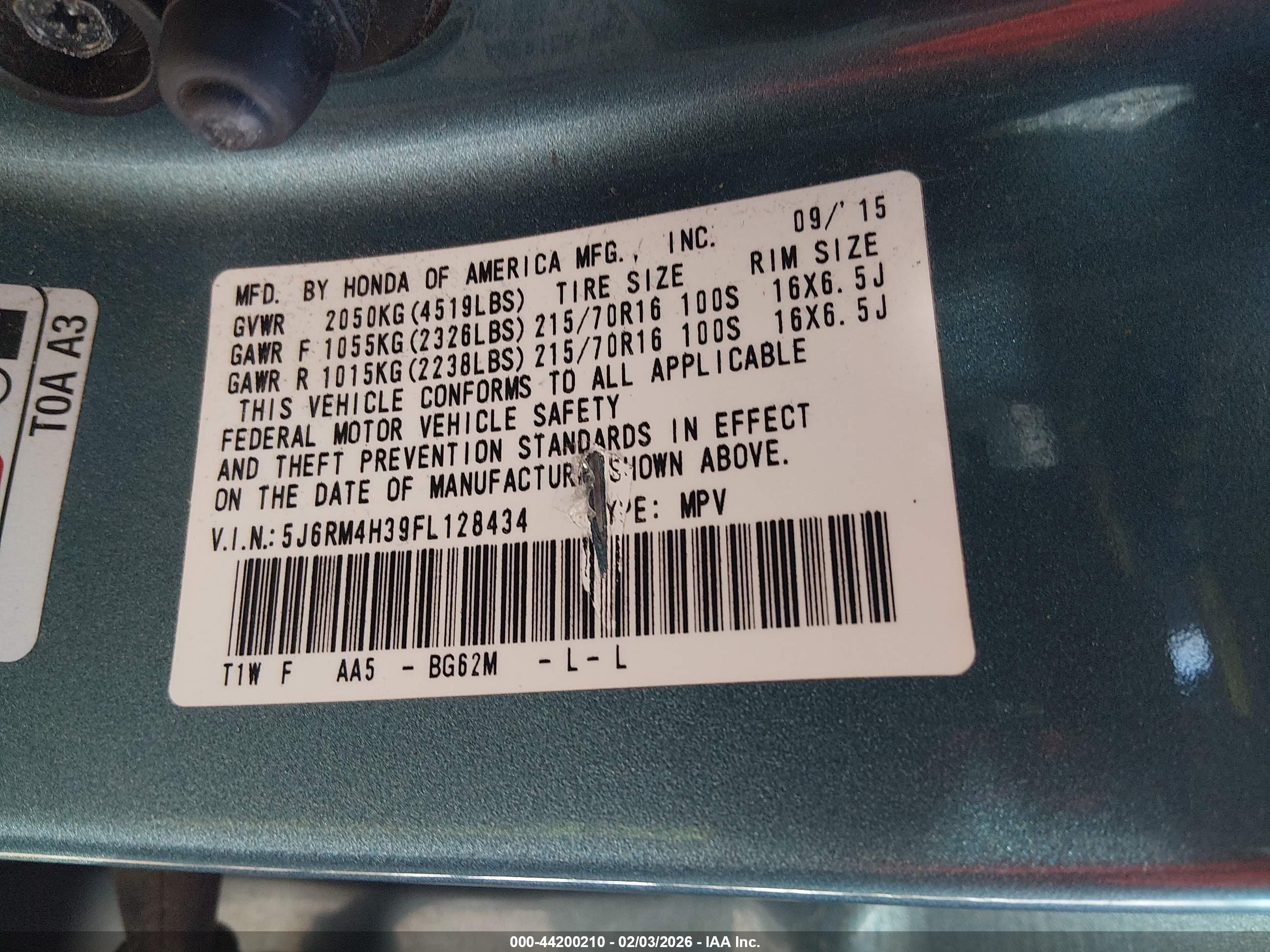 HONDA CR-V image 9