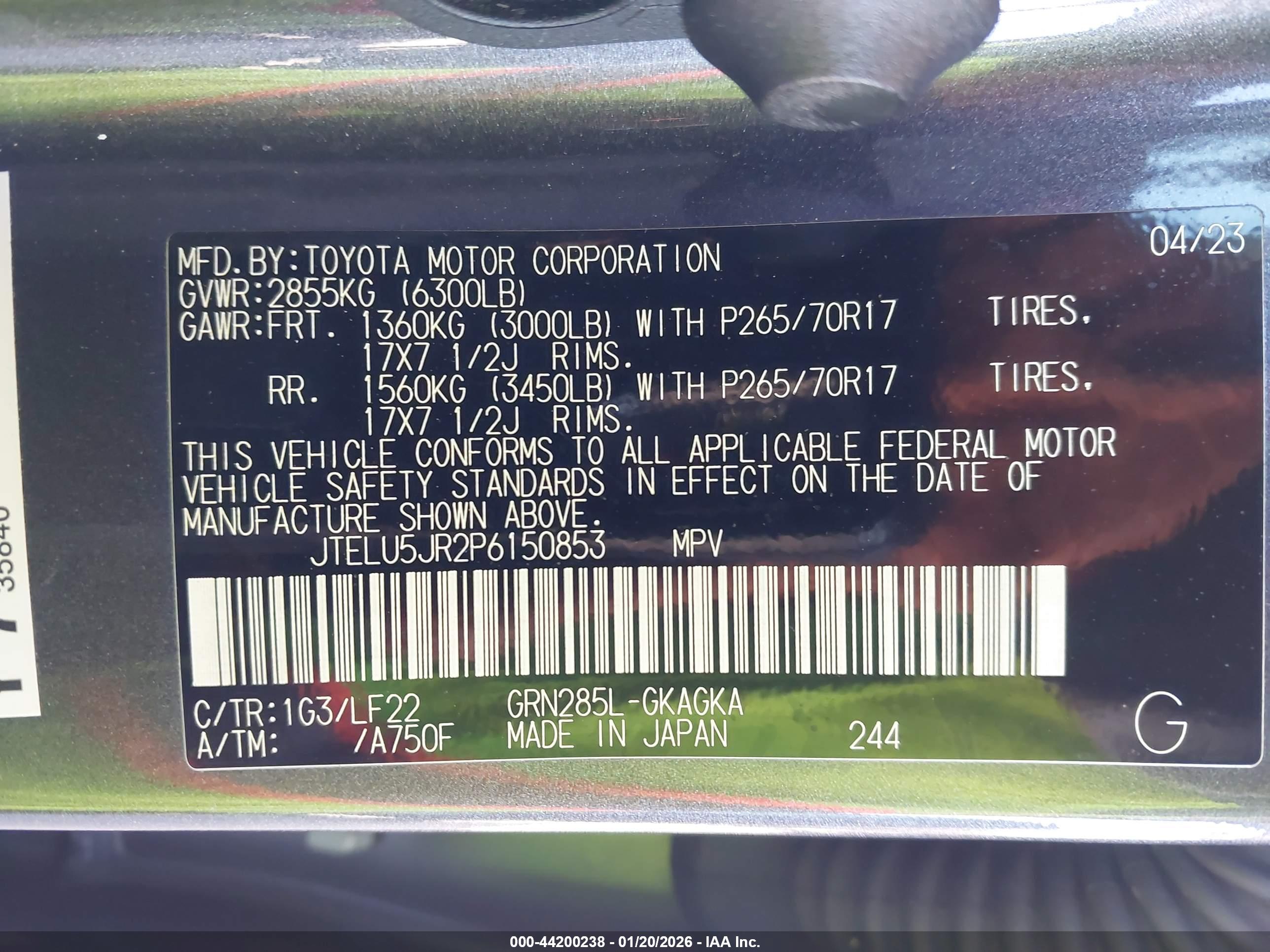 TOYOTA 4RUNNER image 9