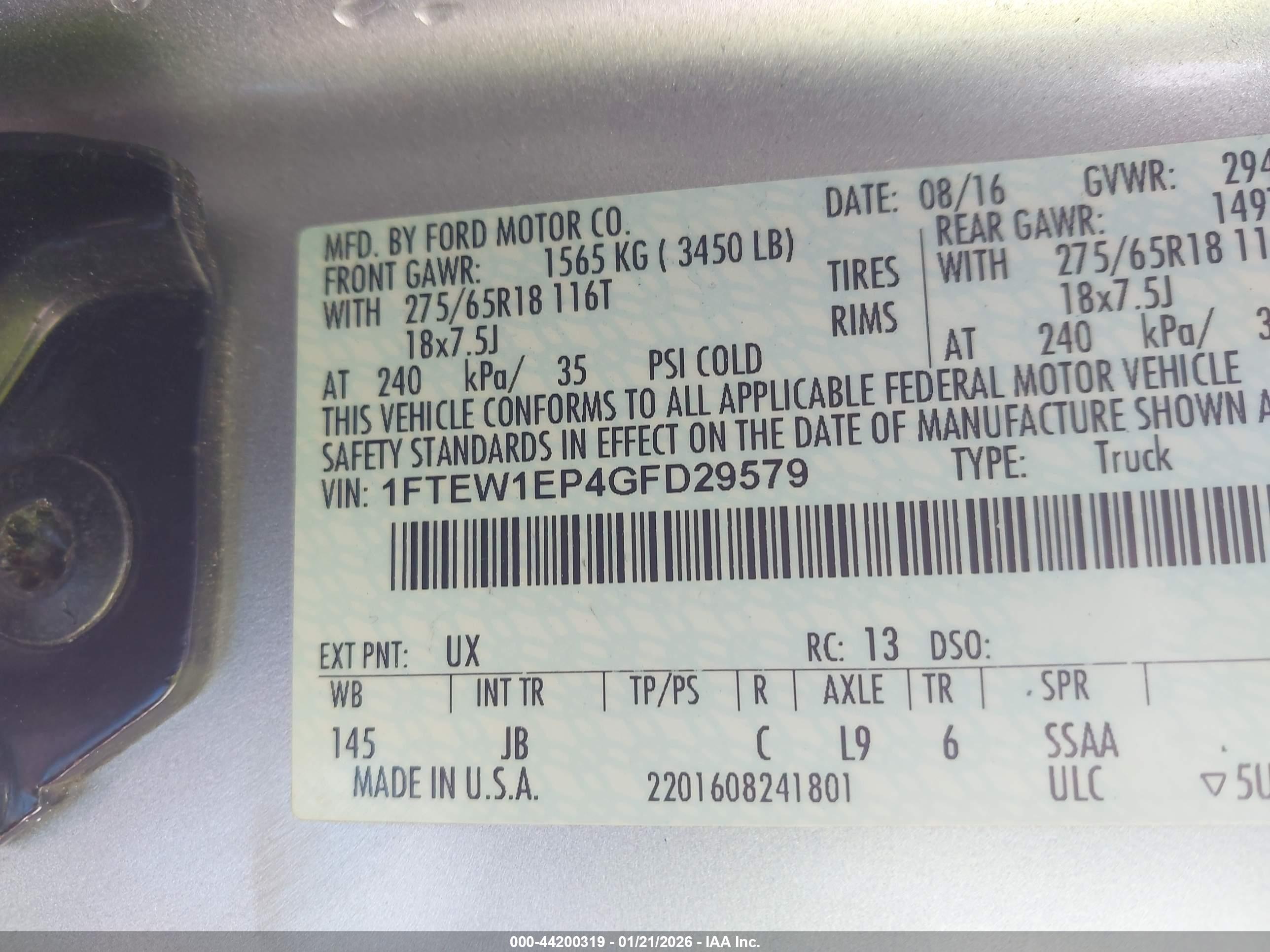 FORD F-150 image 9