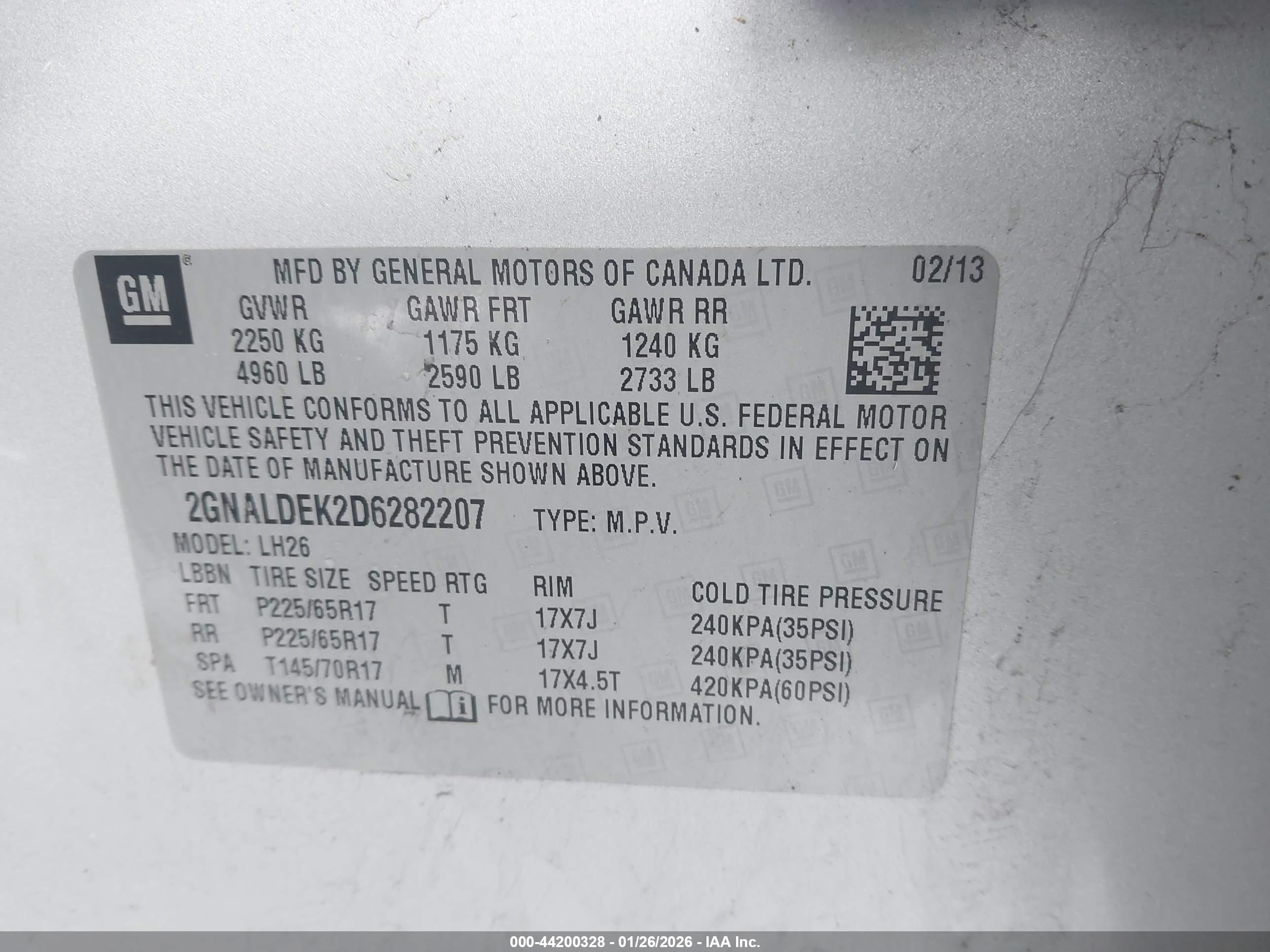 CHEVROLET EQUINOX image 9