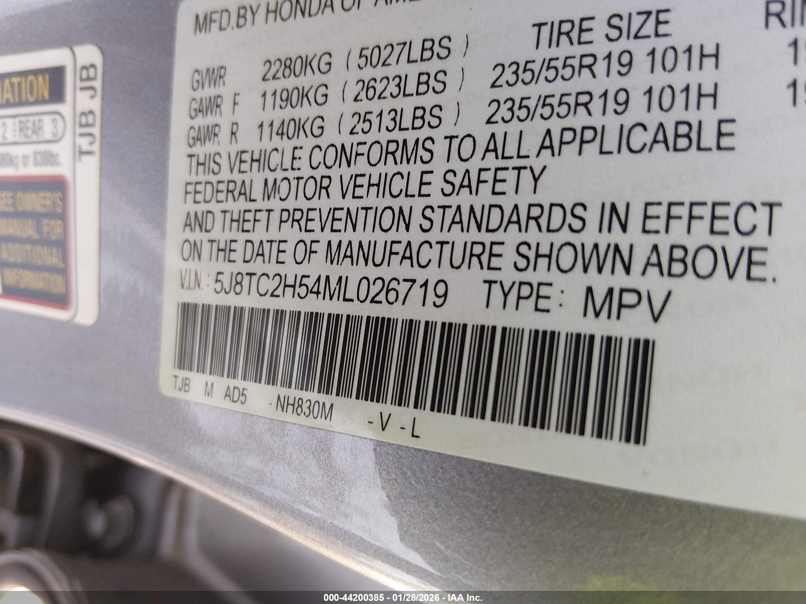 ACURA RDX image 9